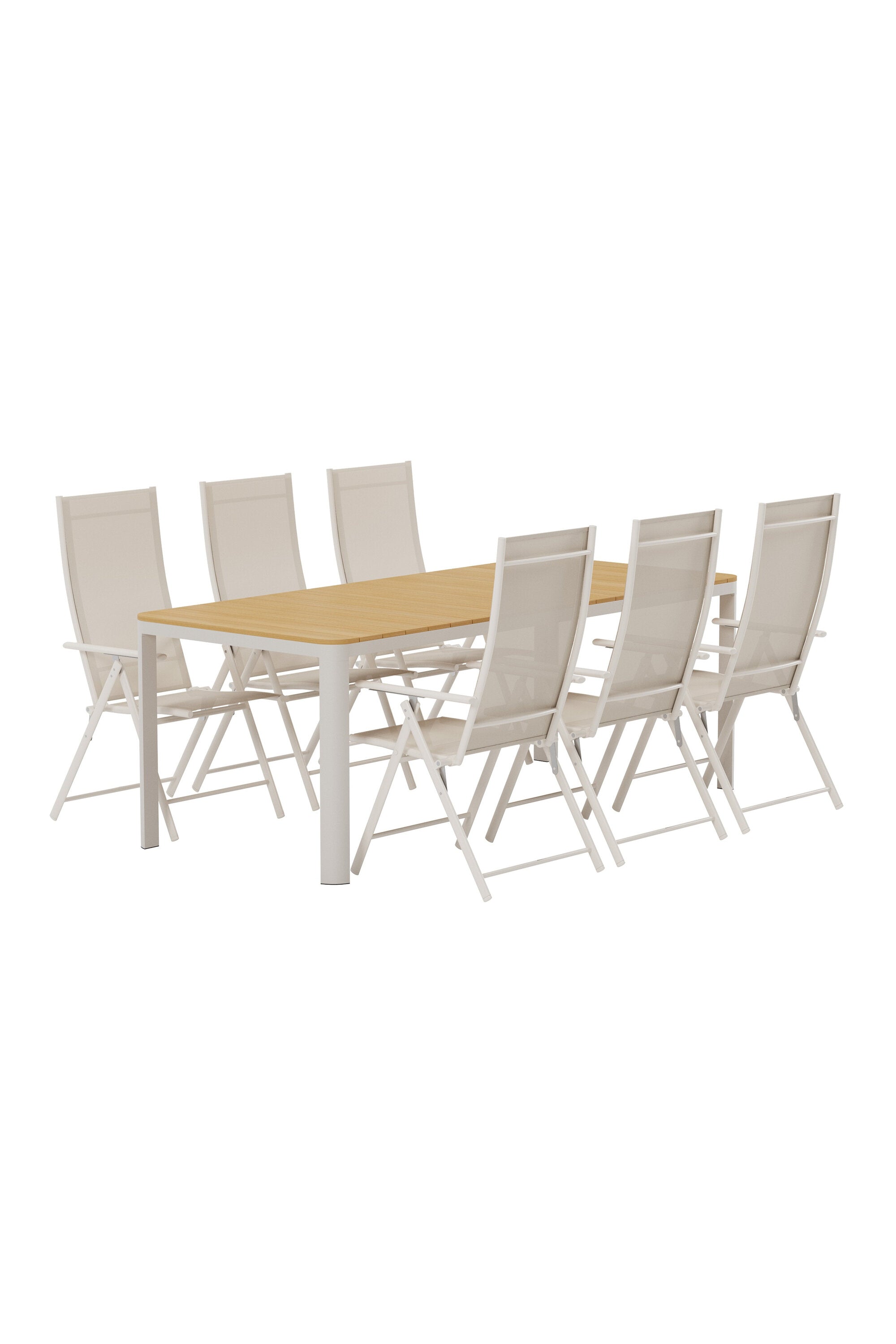 Esstisch Etna mit Stühlen Levanzo in präsentiert im Onlineshop von KAQTU Design AG. Gartentischset ist von Venture Home