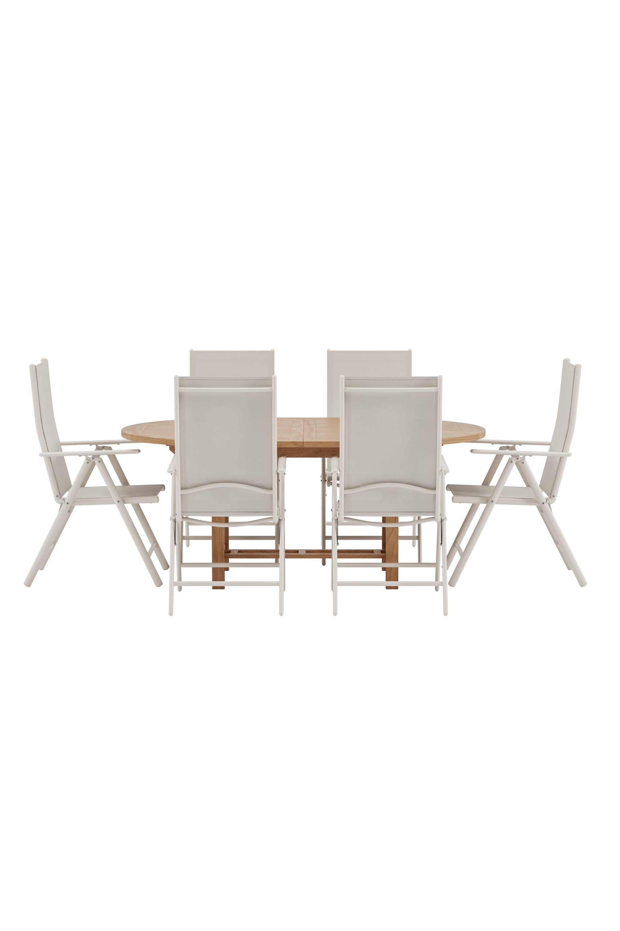 Esstisch Kenya mit Break Stühlen in präsentiert im Onlineshop von KAQTU Design AG. Gartentischset ist von Venture Home