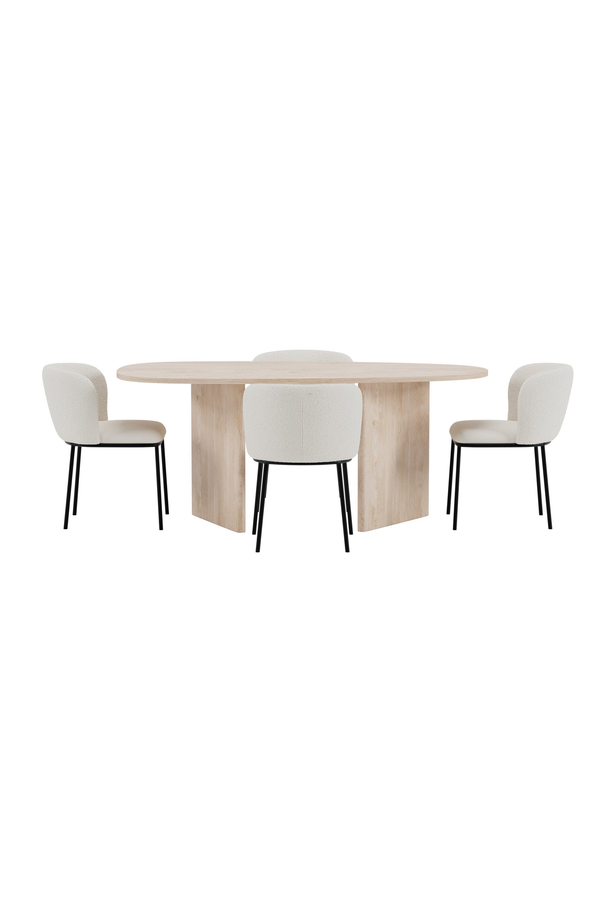 Grönvik Esstisch mit Stühlen von Edina in präsentiert im Onlineshop von KAQTU Design AG. Esszimmerset ist von Venture Home