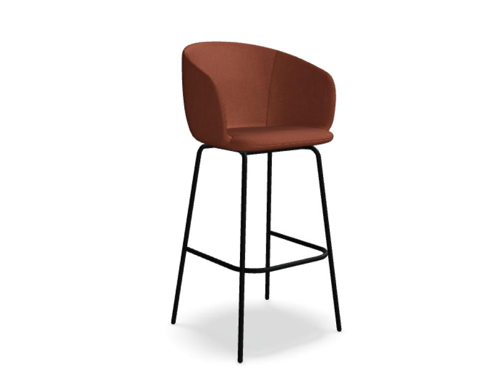 Grace GRP8 - Barhocker in Blau präsentiert im Onlineshop von KAQTU Design AG. Barhocker ist von Mdd