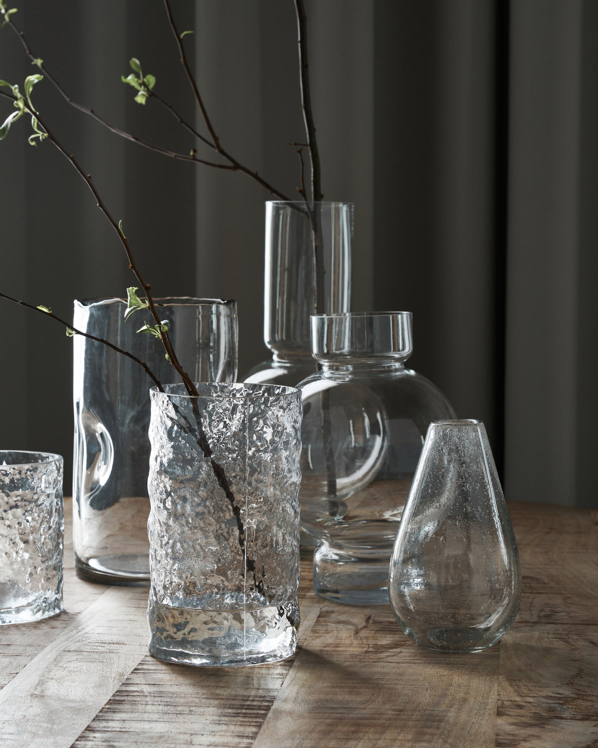 Vase, HDHuri, Klar in Klar präsentiert im Onlineshop von KAQTU Design AG. Vase ist von House Doctor