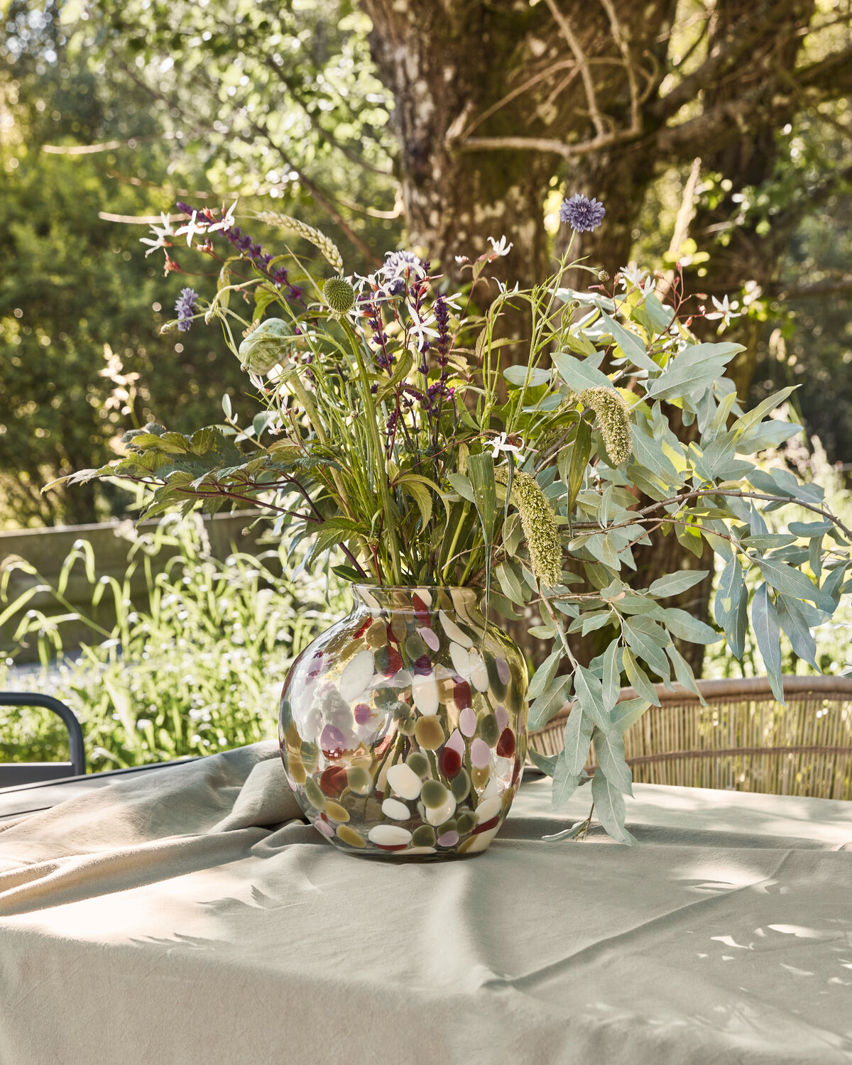 Vase, HDDot, Bunt in Bunt präsentiert im Onlineshop von KAQTU Design AG. Vase ist von House Doctor