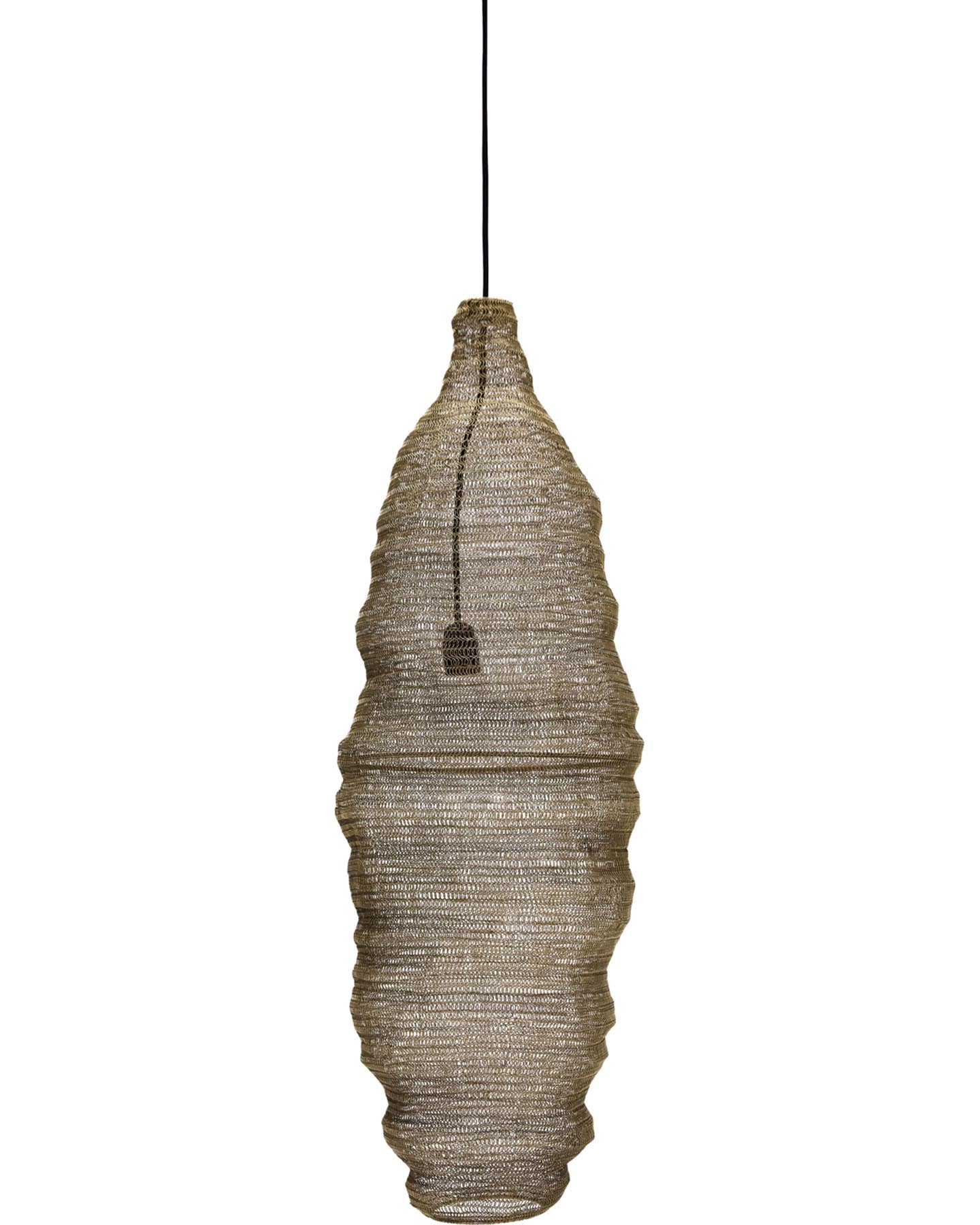 Lampe, HDMesh, Antikes Champagner-Silber-Finish in Antikes Champagner-Silber-Finish präsentiert im Onlineshop von KAQTU Design AG. Pendelleuchte ist von House Doctor