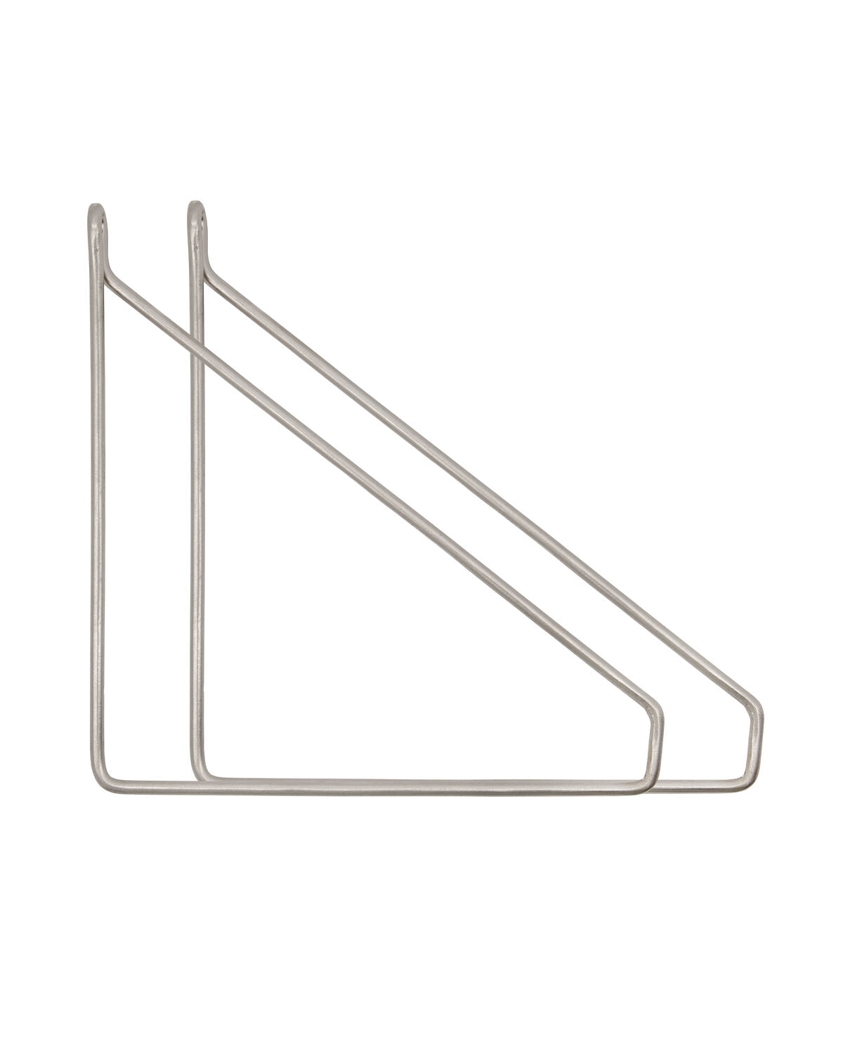 Winkelstütze, HDApart, Gebürstetes Silber in Gebürstetes Silber präsentiert im Onlineshop von KAQTU Design AG. Regal Zubehör ist von House Doctor