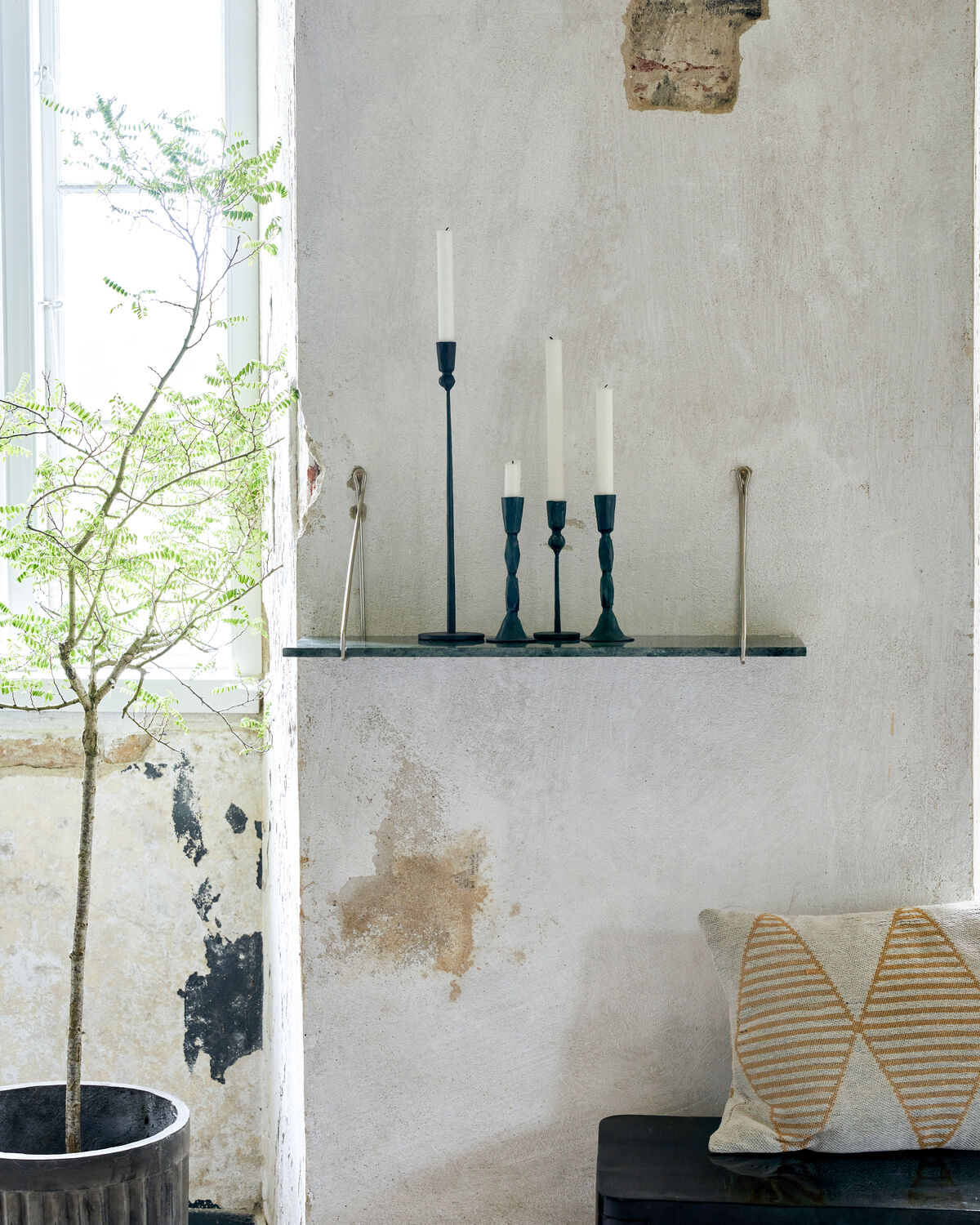 Winkelstütze, HDApart, Gebürstetes Silber in Gebürstetes Silber präsentiert im Onlineshop von KAQTU Design AG. Regal Zubehör ist von House Doctor