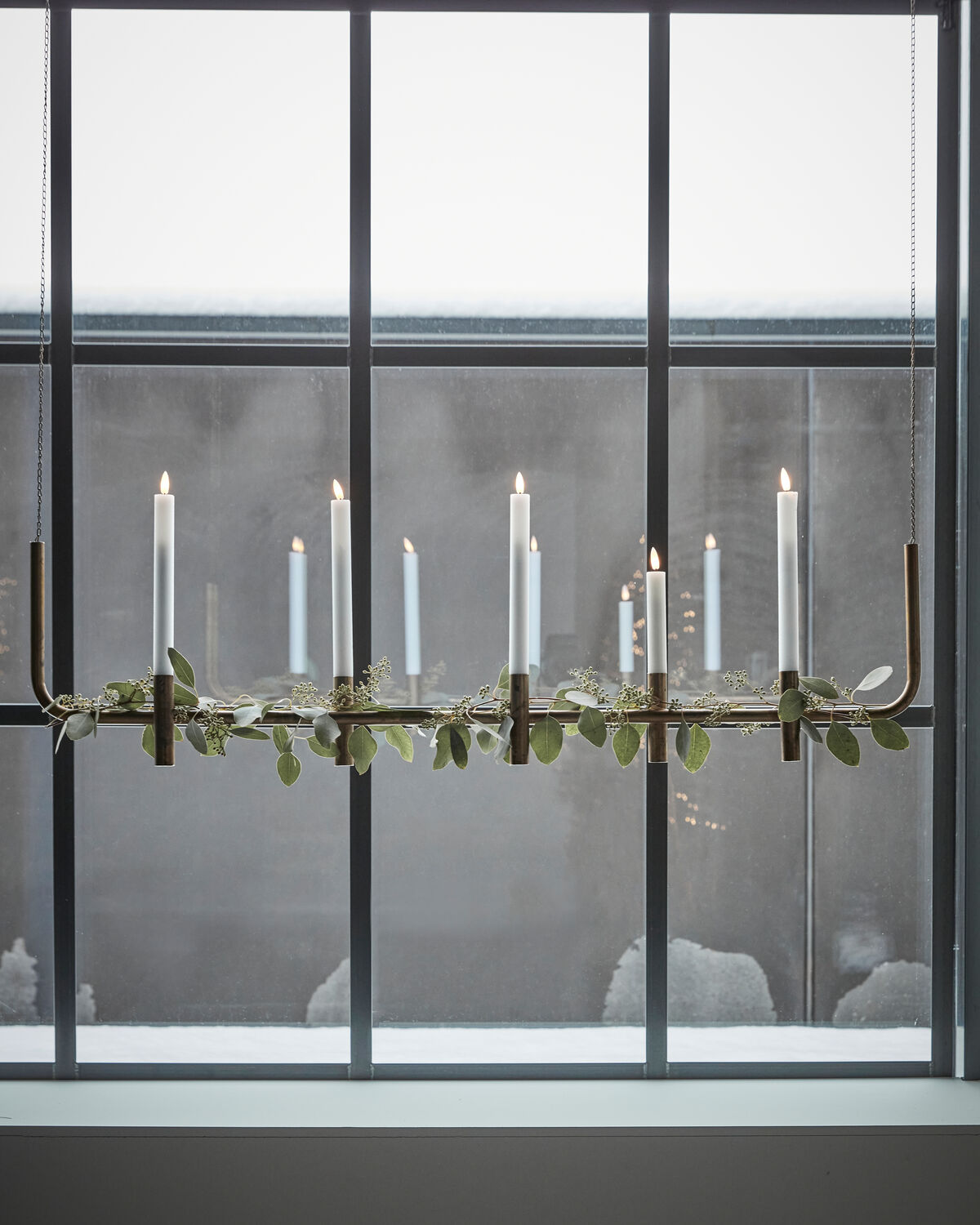 Kerzenständer, HDMaxi, Antikes Messing-Finish in Antikes Messing-Finish präsentiert im Onlineshop von KAQTU Design AG. Kerzenständer ist von House Doctor
