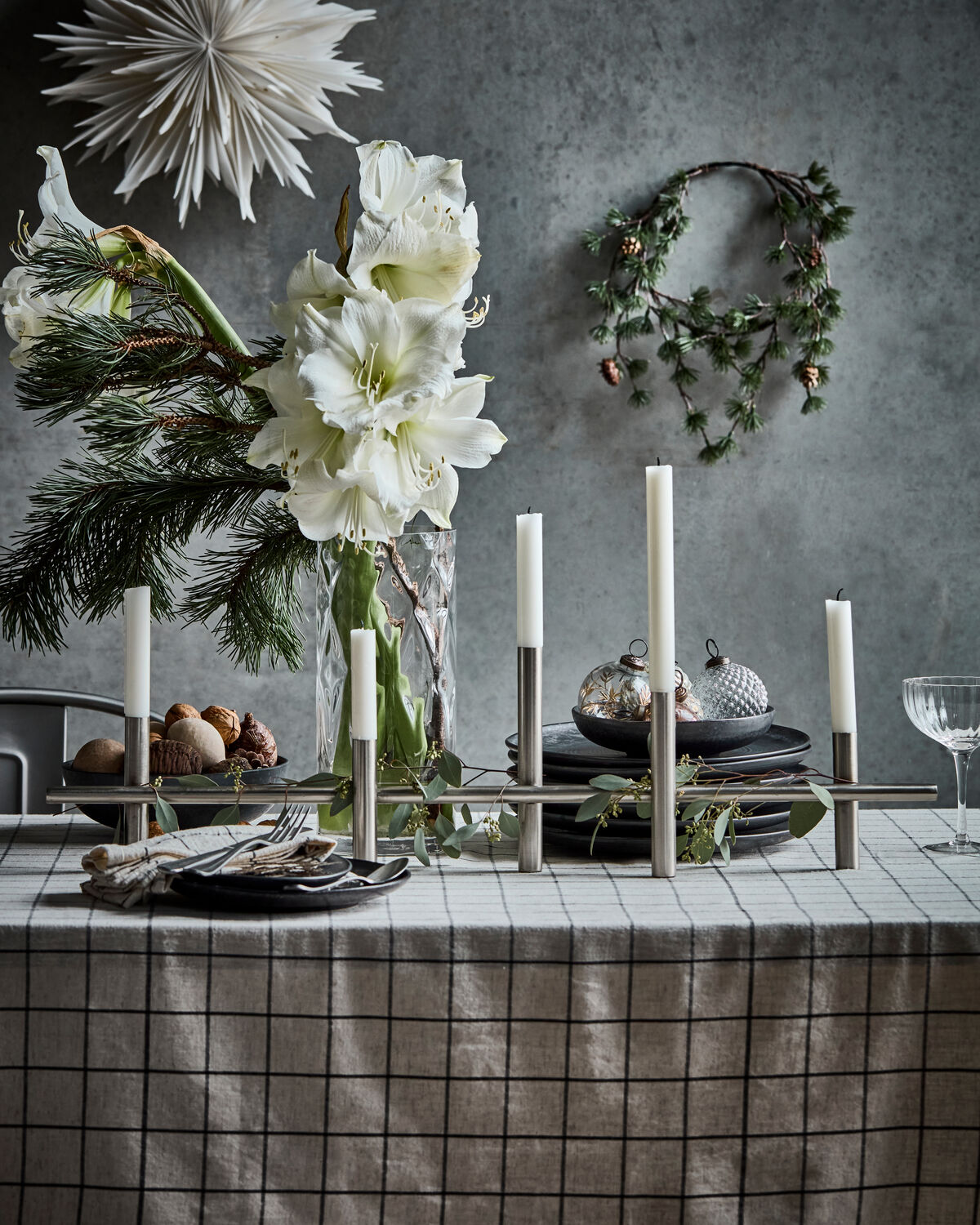 Kerzenständer, HDMaxi80, Antik-Silber in Antik-Silber präsentiert im Onlineshop von KAQTU Design AG. Kerzenständer ist von House Doctor