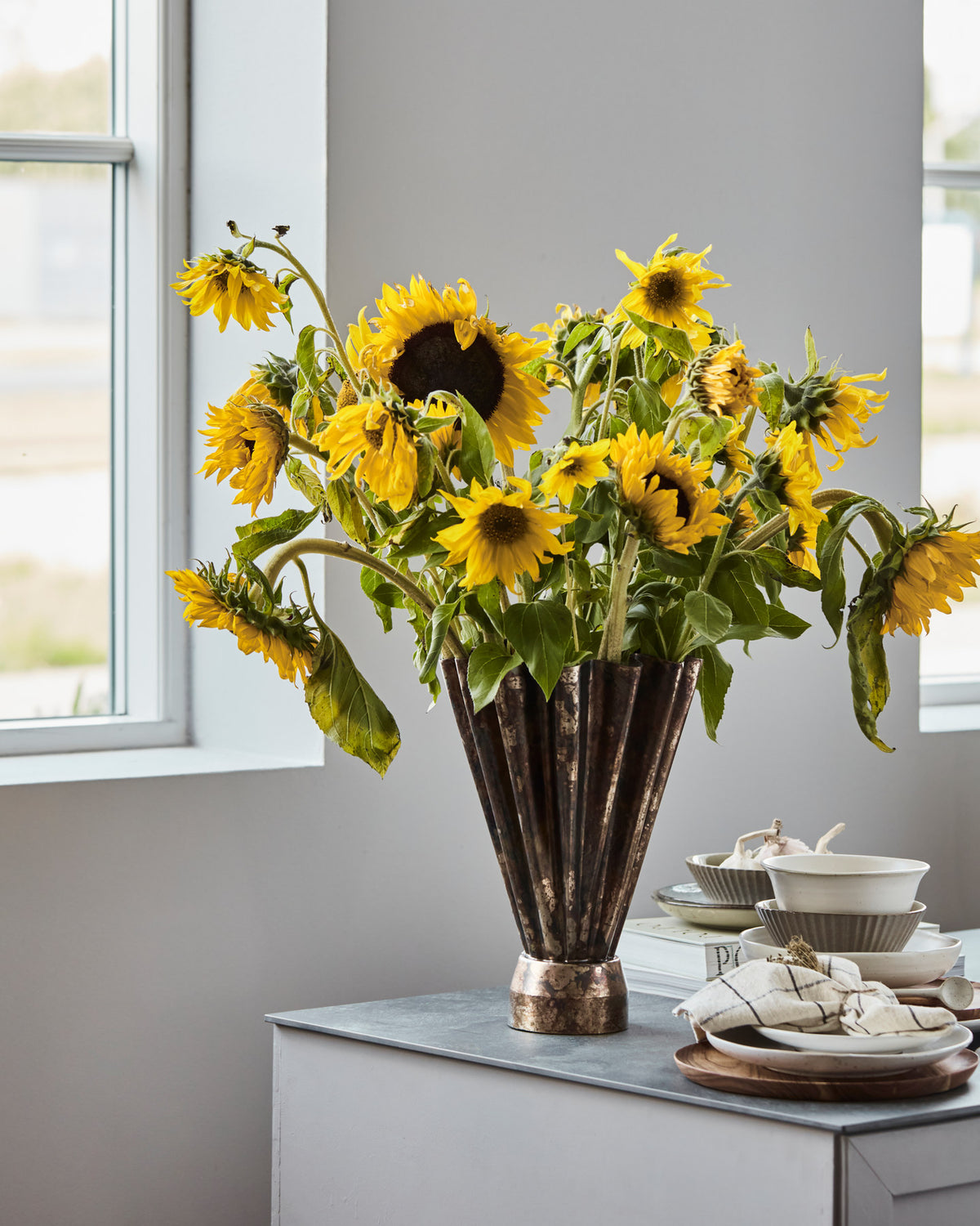 Vase, HDFlood, Antikes Braun in Antikes Braun präsentiert im Onlineshop von KAQTU Design AG. Vase ist von House Doctor