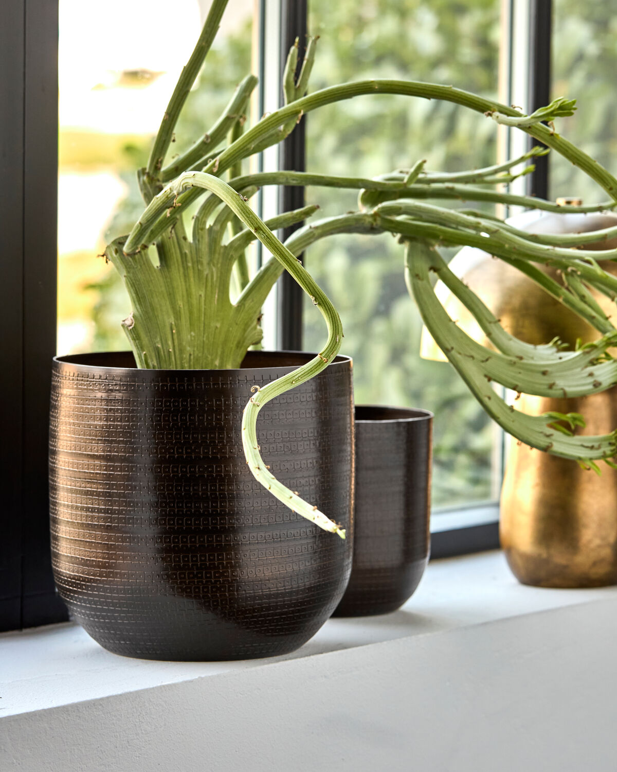 Blumentopf, HDIrene, Antikes Braun in Antikes Braun präsentiert im Onlineshop von KAQTU Design AG. Blumentopf ist von House Doctor