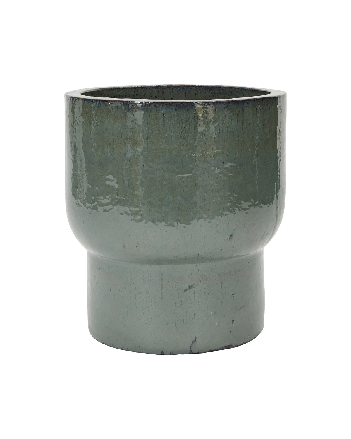 Blumenkasten, Terra in Grün präsentiert im Onlineshop von KAQTU Design AG. Pflanzentopf Outdoor ist von House Doctor