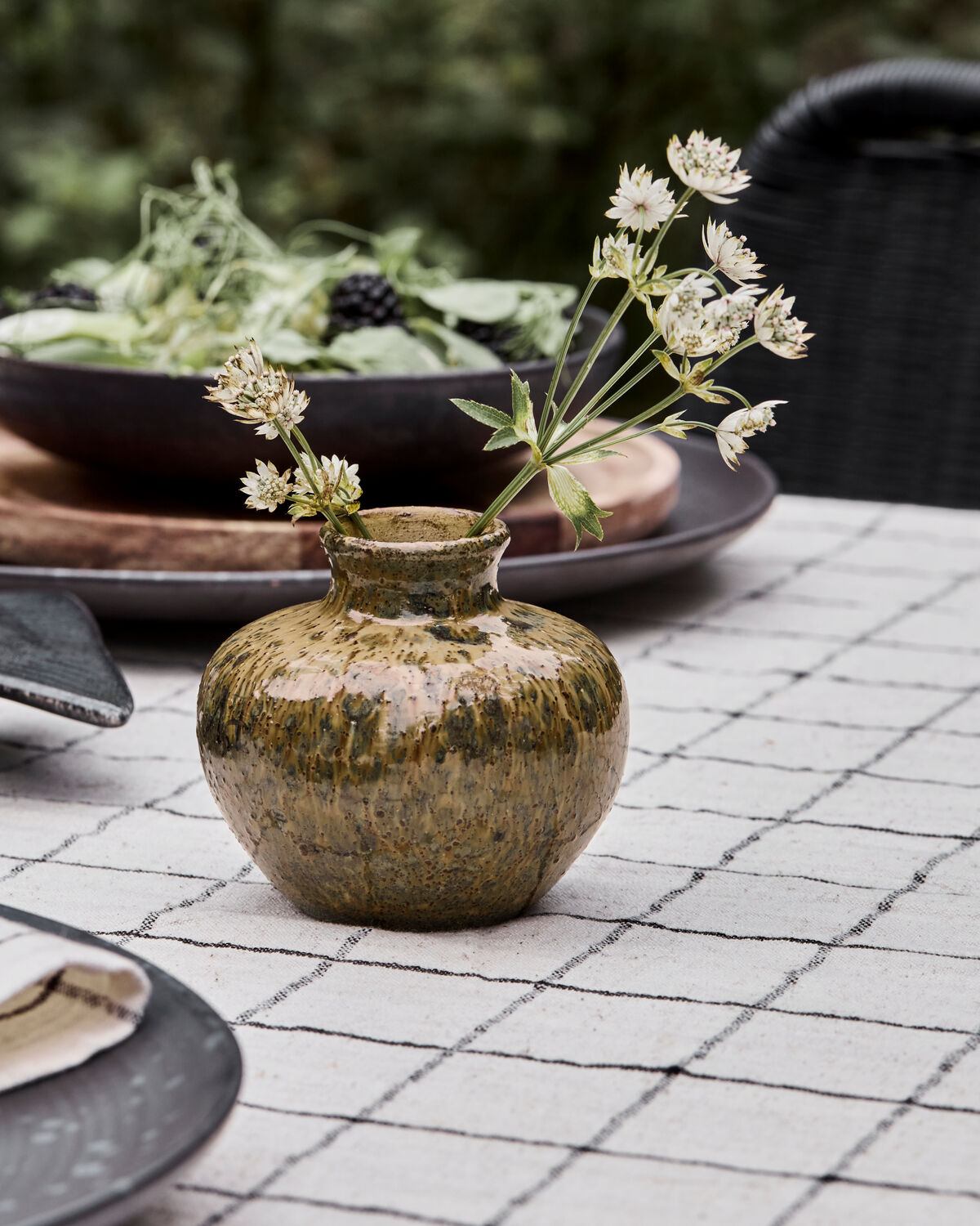 Vase, HDBodi, Braun in Braun präsentiert im Onlineshop von KAQTU Design AG. Vase ist von House Doctor