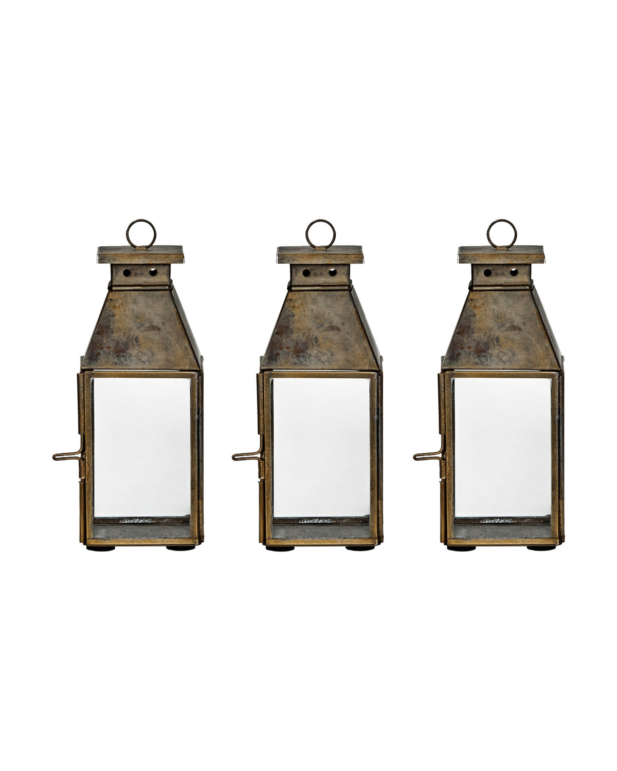 Windlicht, HDTilka, Antikes Messing-Finish in Antikes Messing-Finish präsentiert im Onlineshop von KAQTU Design AG. Laterne ist von House Doctor