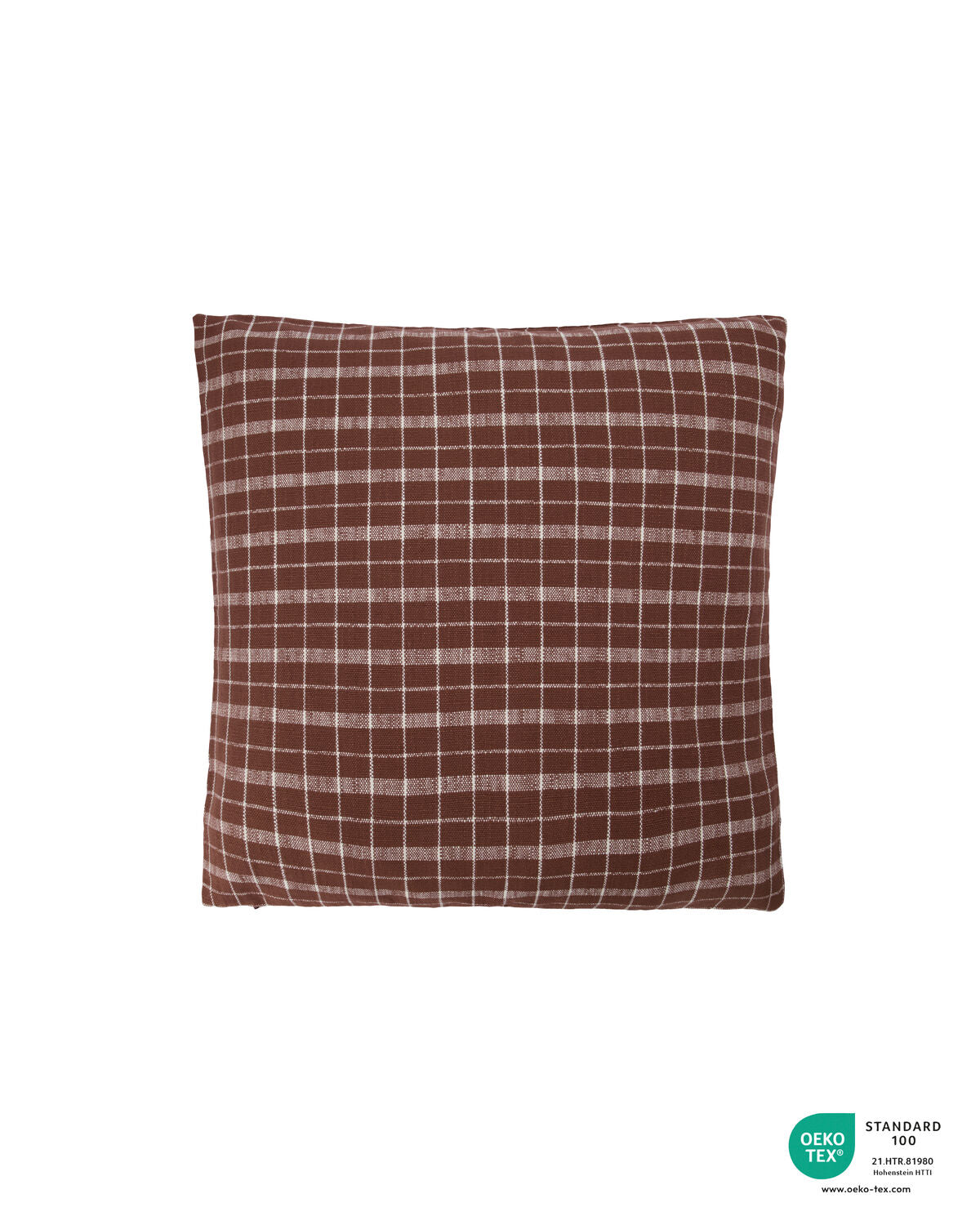 Kissenbezug, Thame in Brown check präsentiert im Onlineshop von KAQTU Design AG. Deko Kissenbezug ist von House Doctor