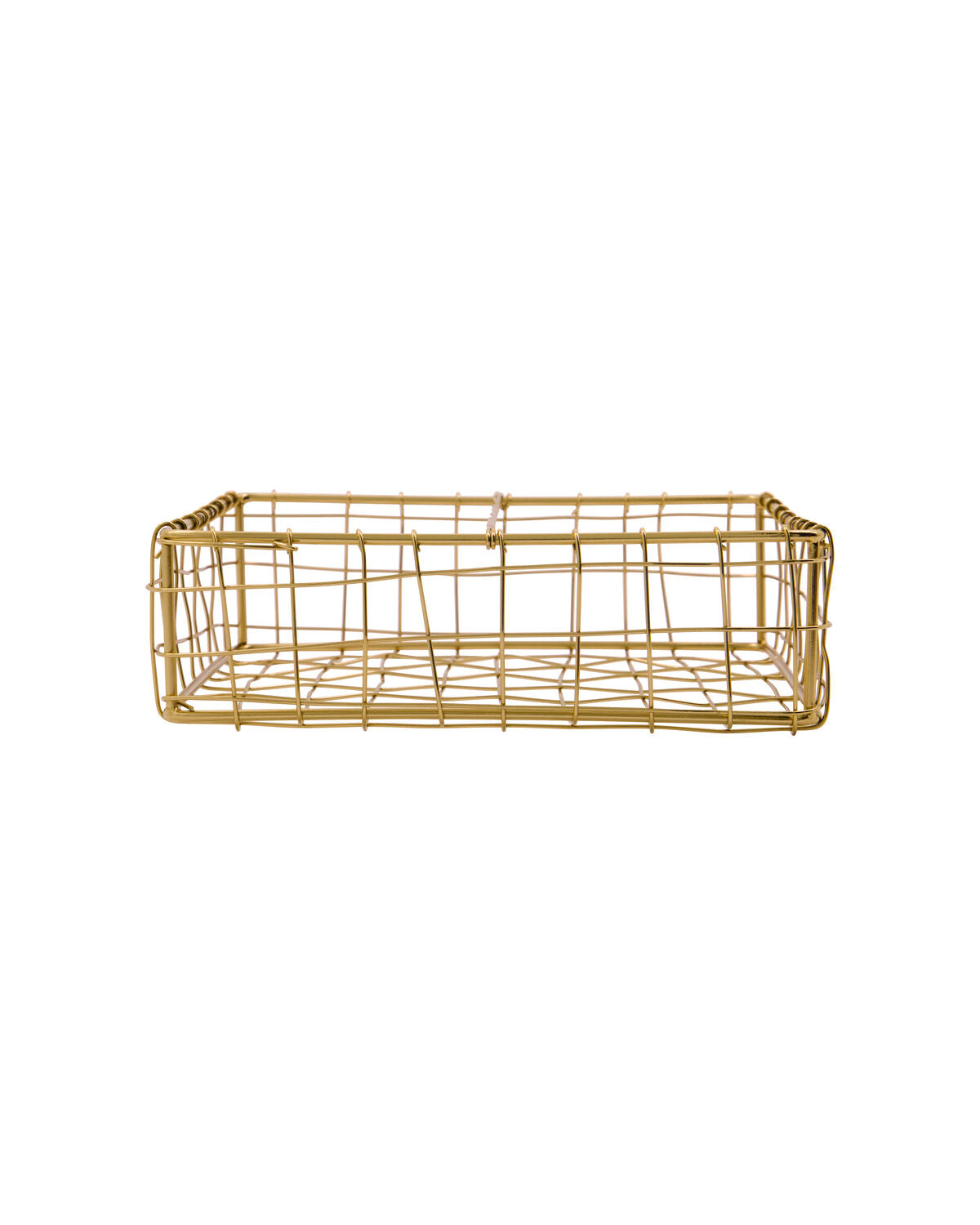 Napkin basket, HDBring, Gold in Gold präsentiert im Onlineshop von KAQTU Design AG. Schale ist von House Doctor