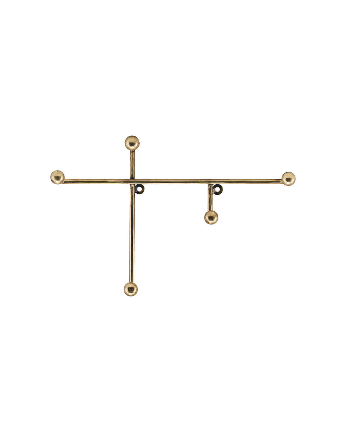 Haken, Prea in Antikes Messing präsentiert im Onlineshop von KAQTU Design AG. Kleiderhaken ist von House Doctor