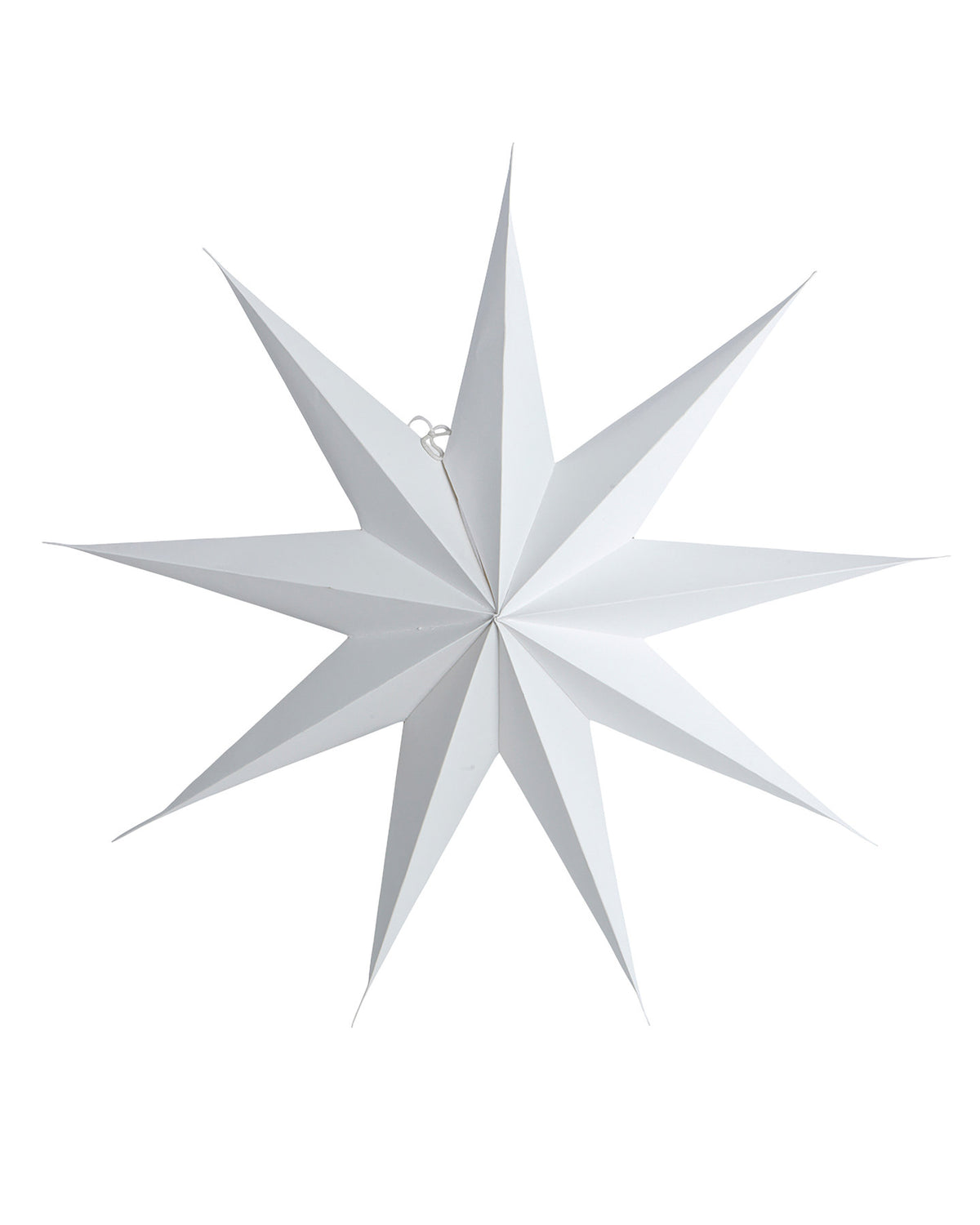 Stern, 9 Point in Weiss präsentiert im Onlineshop von KAQTU Design AG. Weihnachtszubehör ist von House Doctor