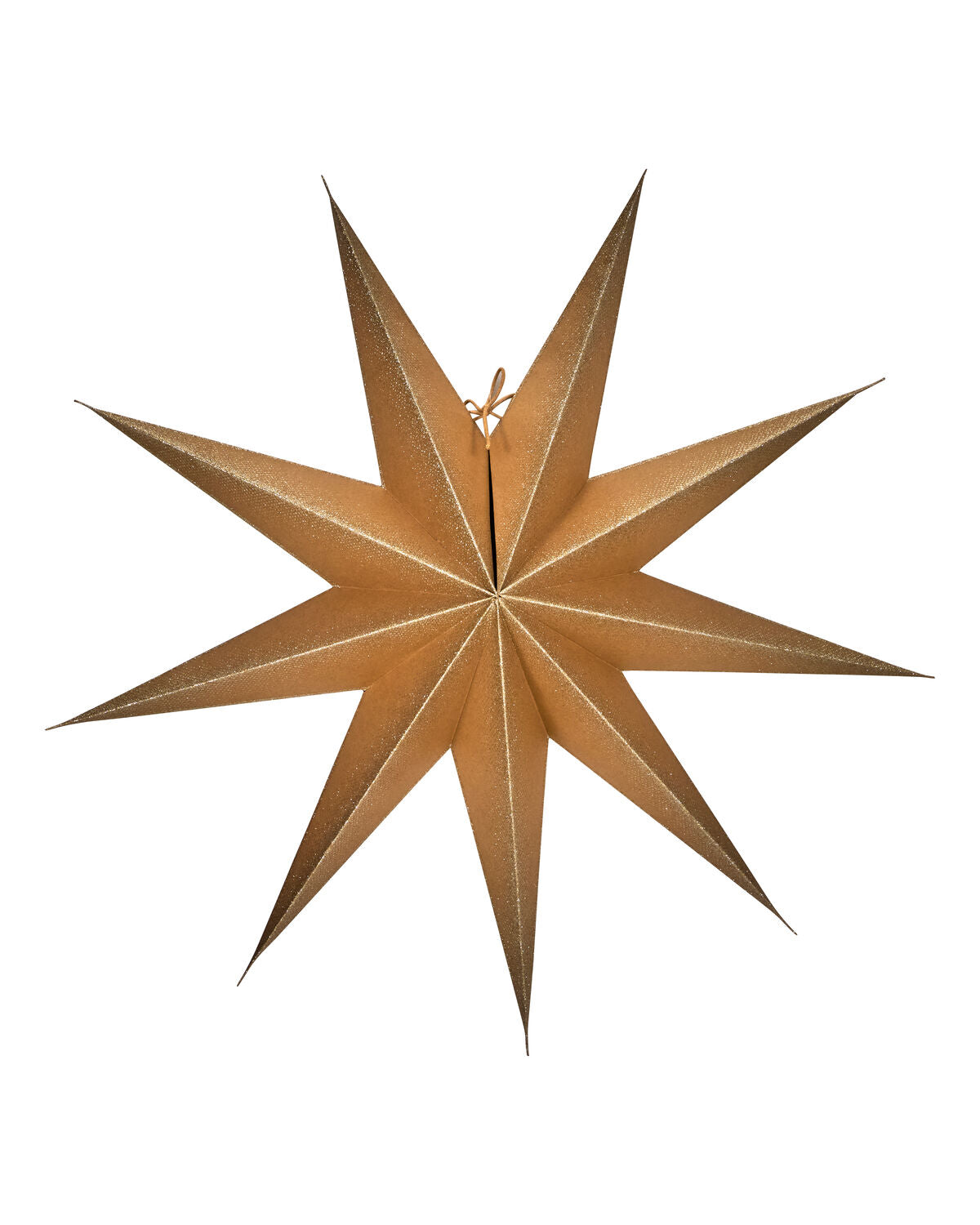 Stern, HD9 Point, Natur;Champagner in Natur, Champagner präsentiert im Onlineshop von KAQTU Design AG. Weihnachtszubehör ist von House Doctor