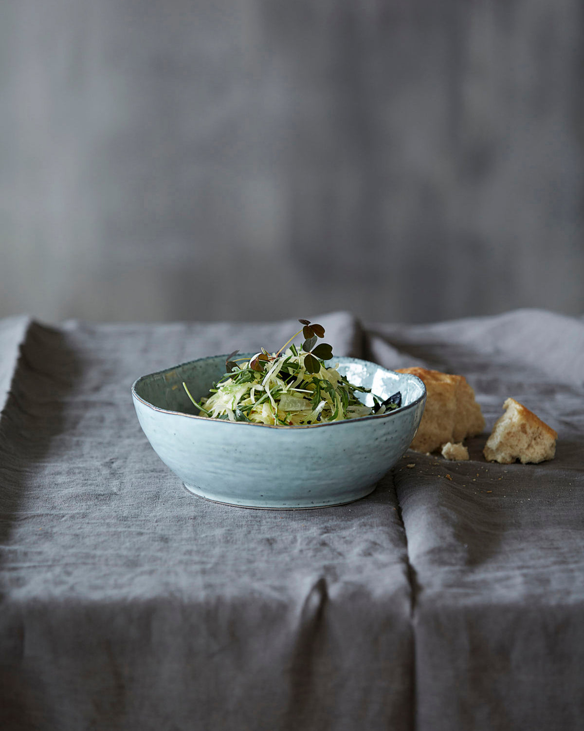 Schüssel, Rustic in Grau/Blau präsentiert im Onlineshop von KAQTU Design AG. Schüssel ist von House Doctor