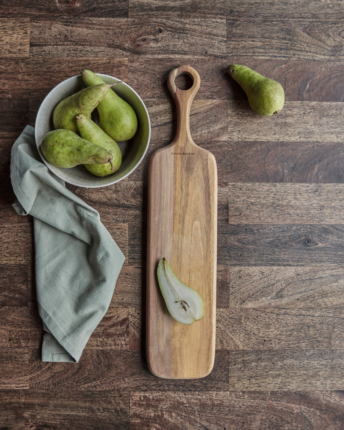 Schneidebrett, HDEya, Natur in Natur präsentiert im Onlineshop von KAQTU Design AG. Schneidbrett ist von House Doctor