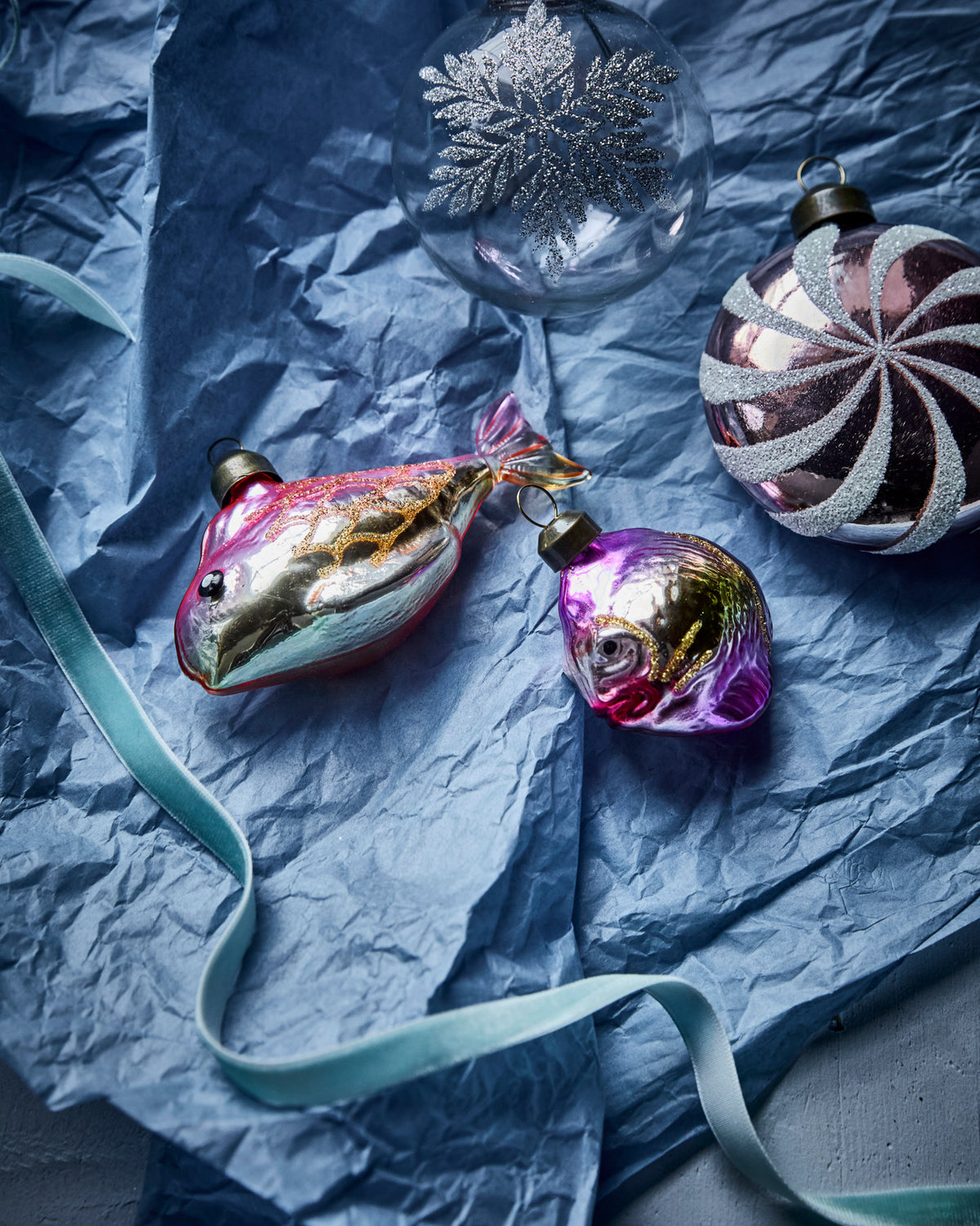 Ornamente, HDPez, Gold;Rosa in Gold, Rosa präsentiert im Onlineshop von KAQTU Design AG. Weihnachtszubehör ist von House Doctor