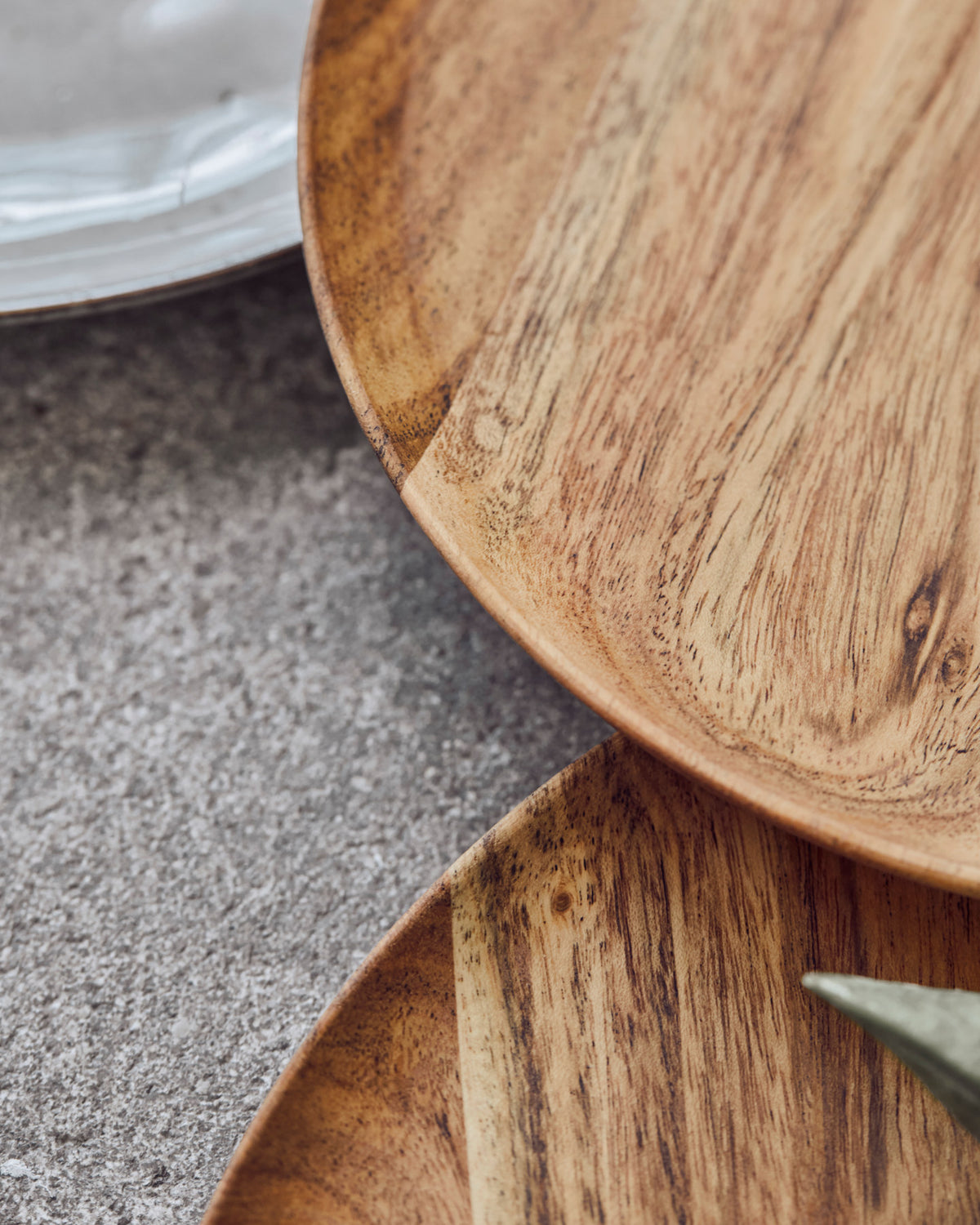Tabletts, HDWood, Natur in Natur präsentiert im Onlineshop von KAQTU Design AG. Tablett ist von House Doctor