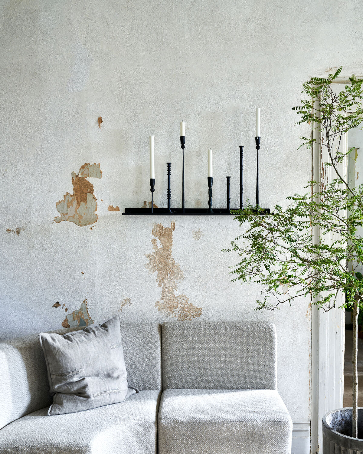 Regal, HDLedge, Schwarz in Schwarz präsentiert im Onlineshop von KAQTU Design AG. Standregal ist von House Doctor