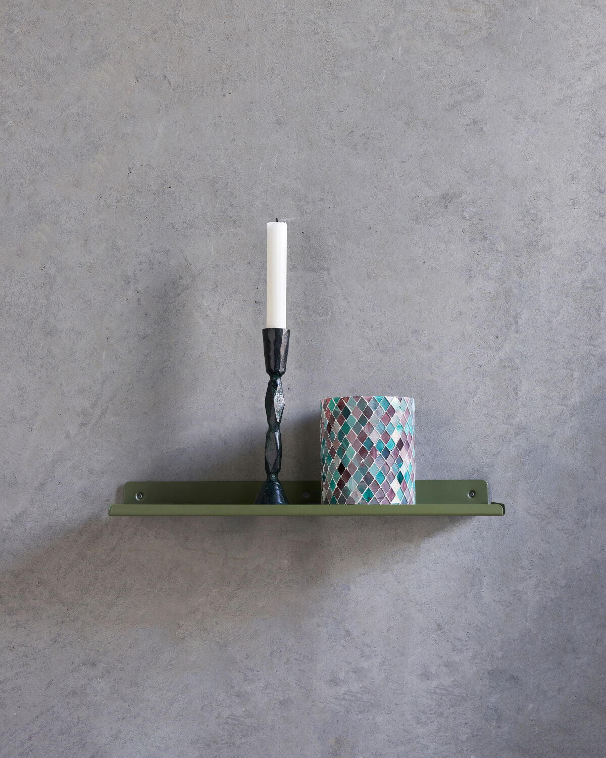 Regal, HDLedge, Grün in Grün präsentiert im Onlineshop von KAQTU Design AG. Regal Zubehör ist von House Doctor