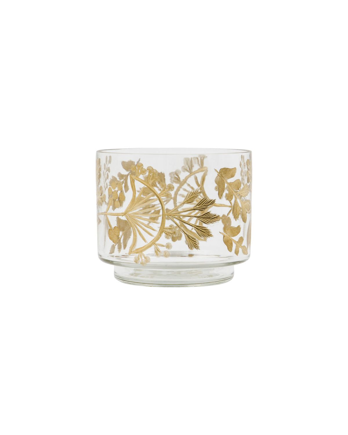 Teelichthalter, HDFind, Klar;Gold in Klar, Gold präsentiert im Onlineshop von KAQTU Design AG. Kerzenständer ist von House Doctor