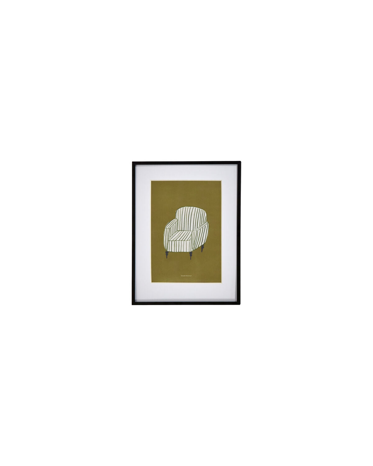 Wandobjekt, HDChair, Senfgelb in Senfgelb präsentiert im Onlineshop von KAQTU Design AG. Bild ist von House Doctor
