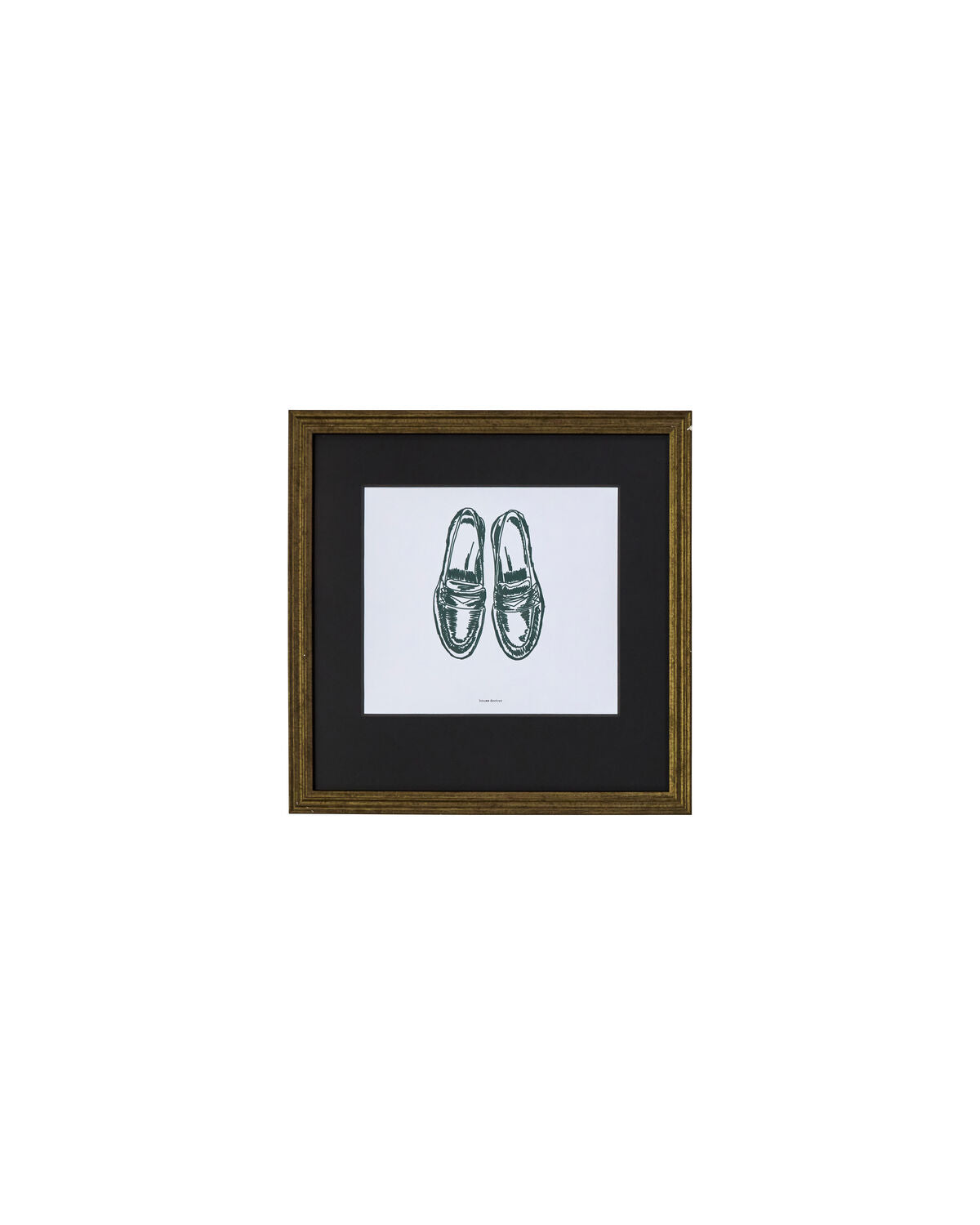 Wandobjekt, HDShoe, Dunkelgrün in Dunkelgrün präsentiert im Onlineshop von KAQTU Design AG. Bild ist von House Doctor