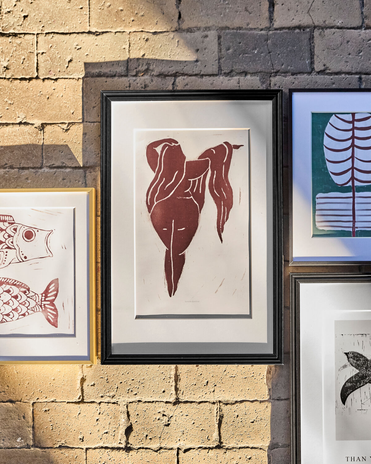 Wandobjekt, HDLady, Bordeaux in Bordeaux präsentiert im Onlineshop von KAQTU Design AG. Bild ist von House Doctor