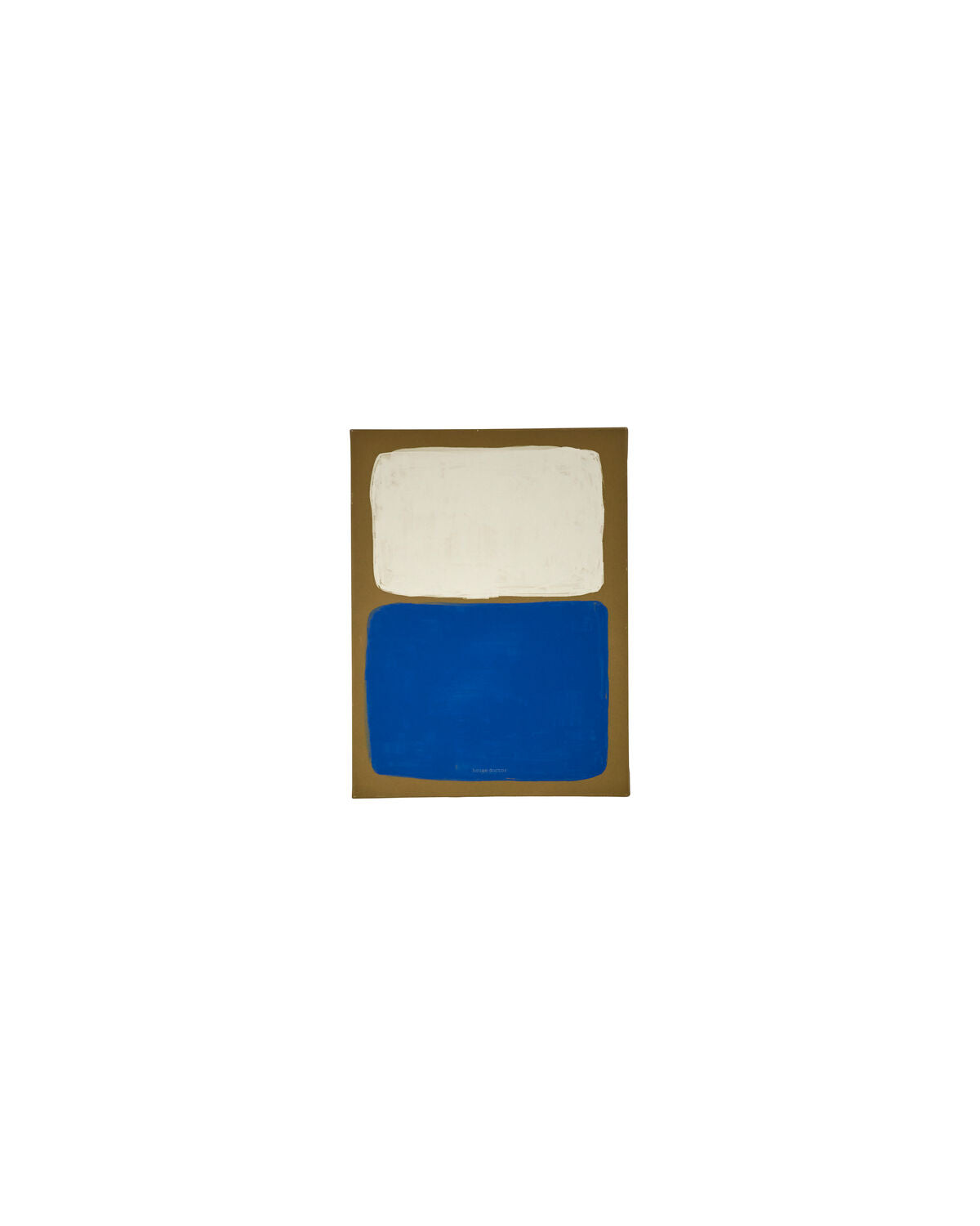 Wandobjekt, HDReca, Blau;Off-White;Senfgelb in Blau, Off-White, Senfgelb präsentiert im Onlineshop von KAQTU Design AG. Bild ist von House Doctor