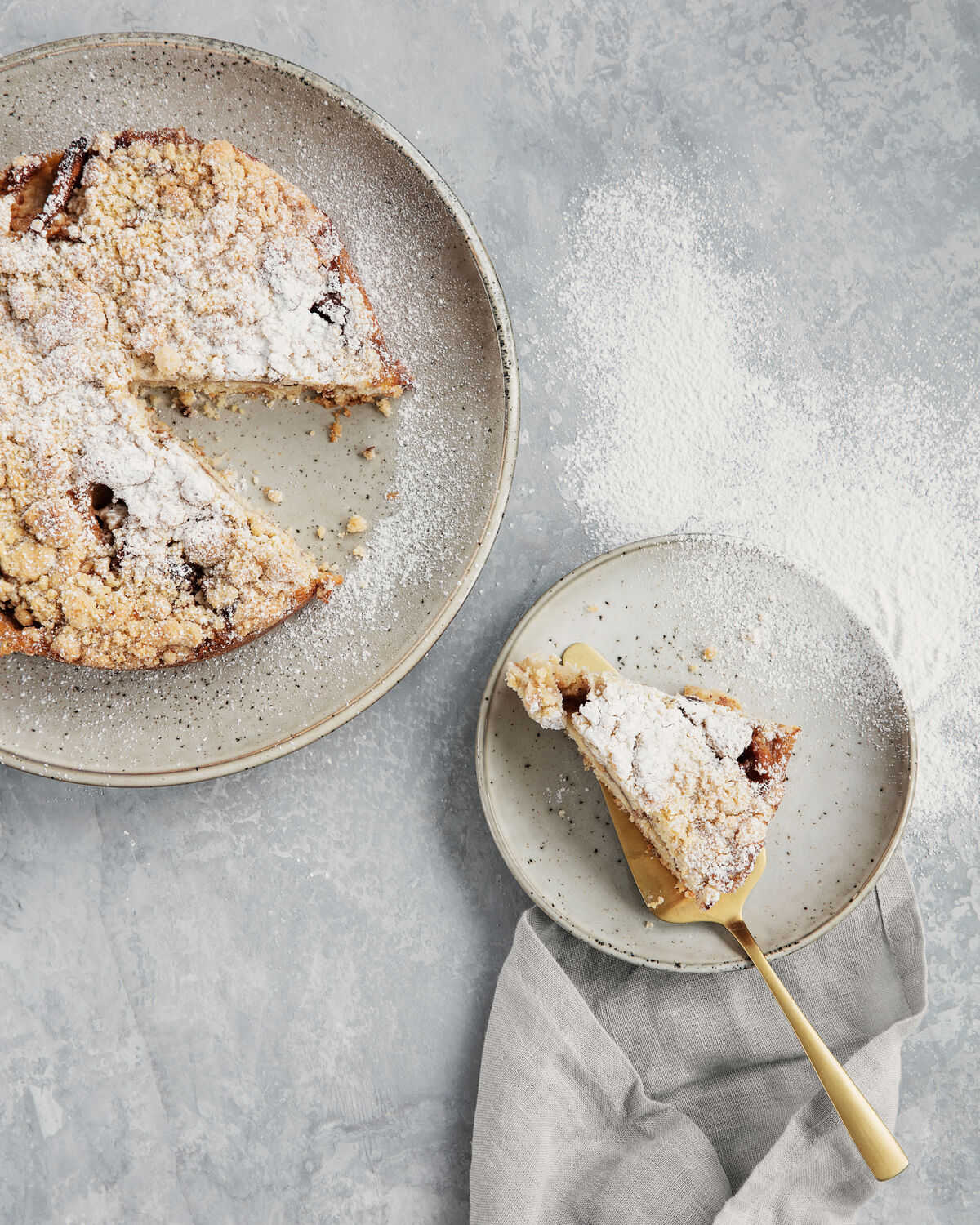 Kuchen-Set, Golden in Gold präsentiert im Onlineshop von KAQTU Design AG. Badzubehör ist von House Doctor