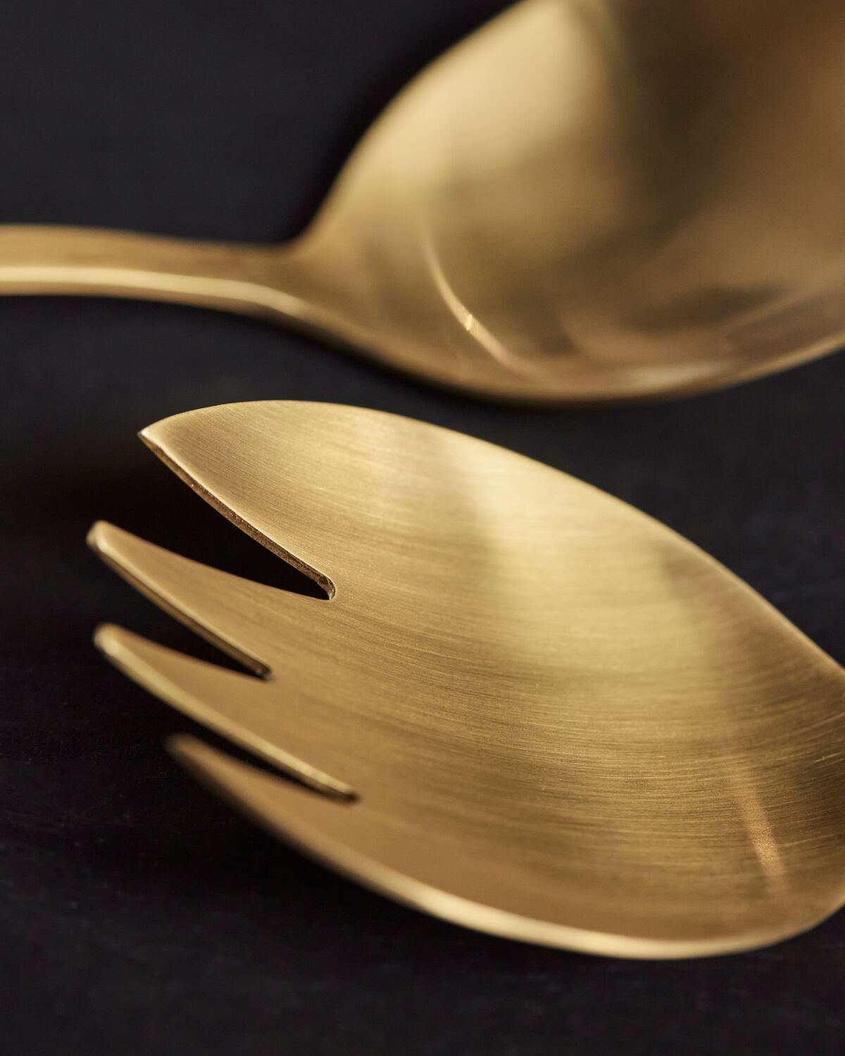Salatbesteck, HDGolden, Gold in Gold präsentiert im Onlineshop von KAQTU Design AG. besteck ist von House Doctor