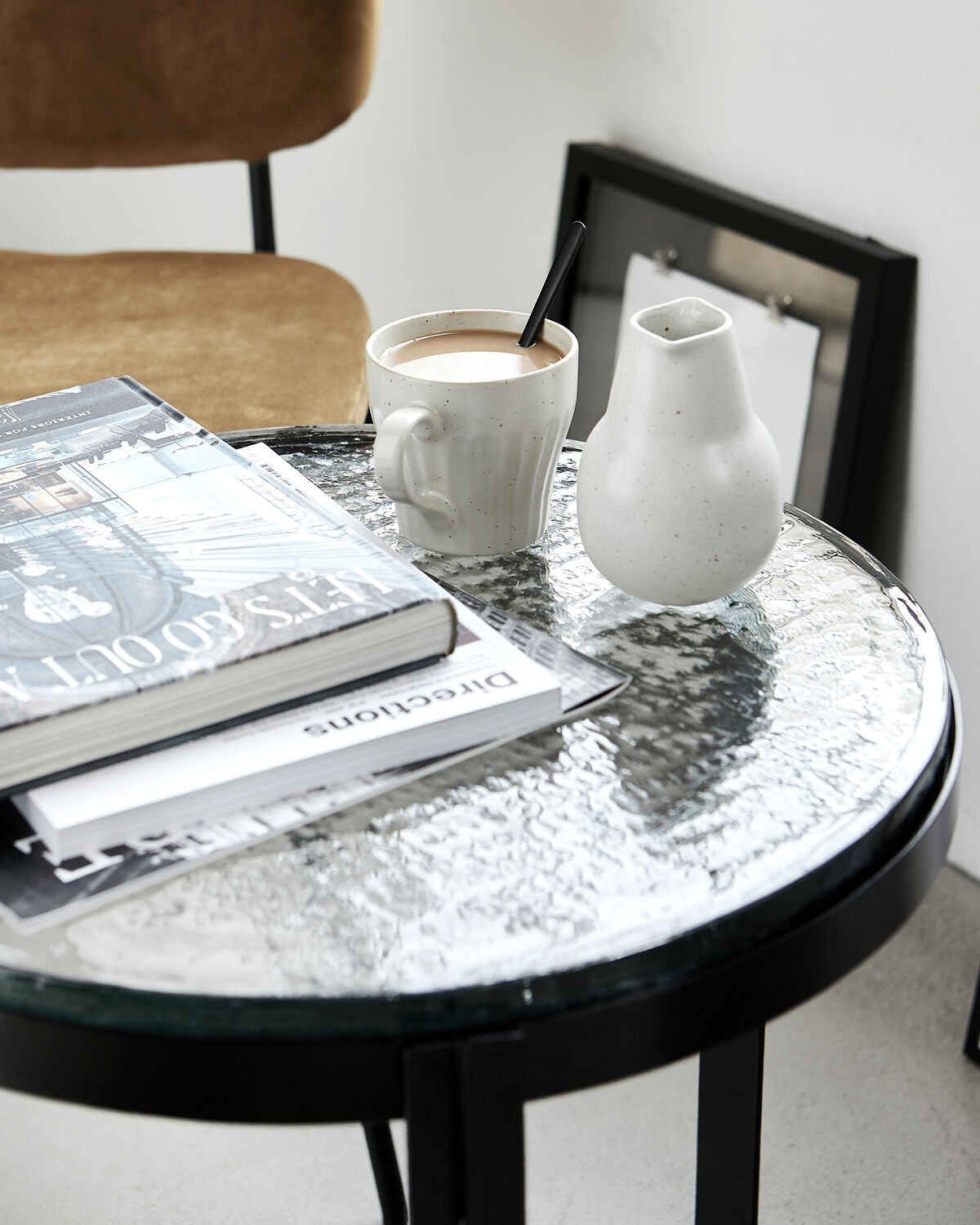 Couchtisch, Smoke in Schwarz präsentiert im Onlineshop von KAQTU Design AG. Beistelltisch ist von House Doctor