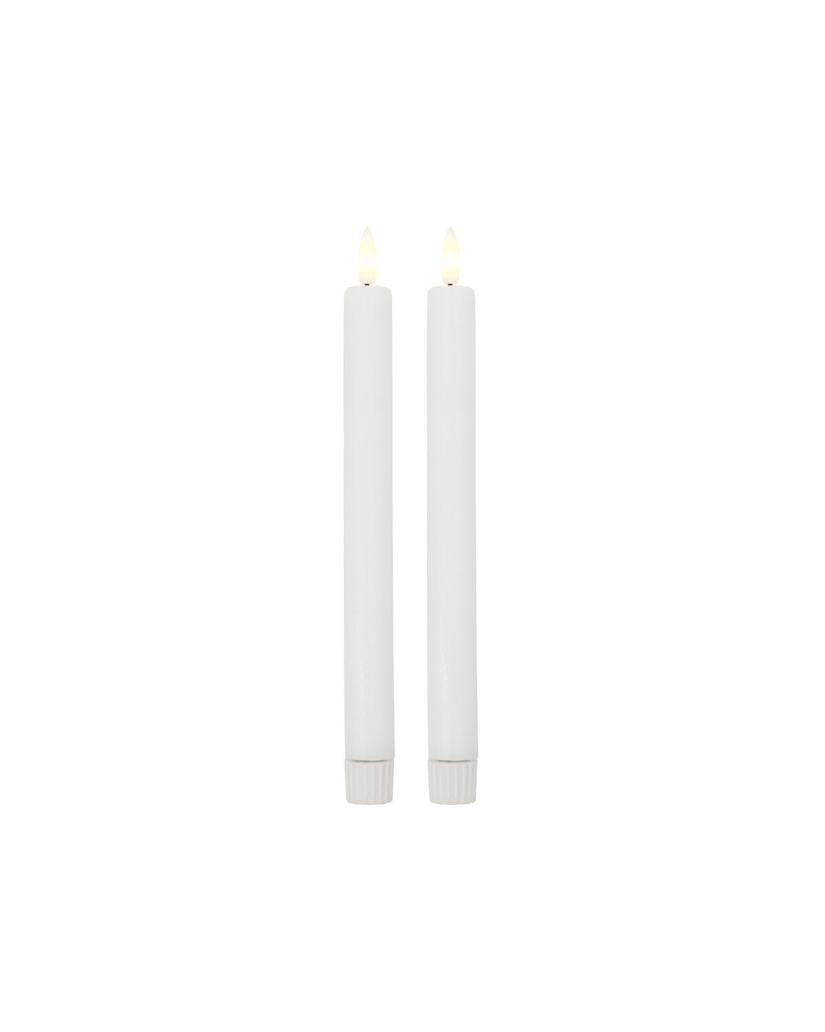 Kerze, HDLED, Weiß in Weiß präsentiert im Onlineshop von KAQTU Design AG. Kerzen ist von House Doctor