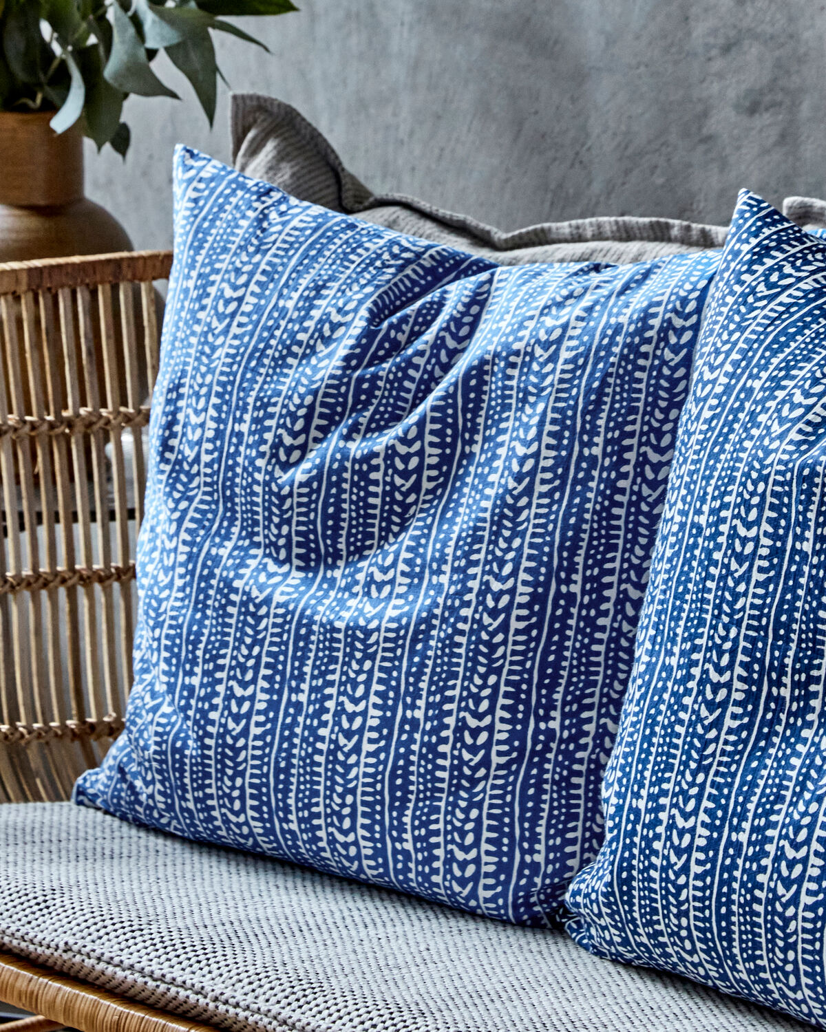 Kissenbezug, HDAsea, Dunkelblau in Dunkelblau präsentiert im Onlineshop von KAQTU Design AG. Kissenbezug ist von House Doctor