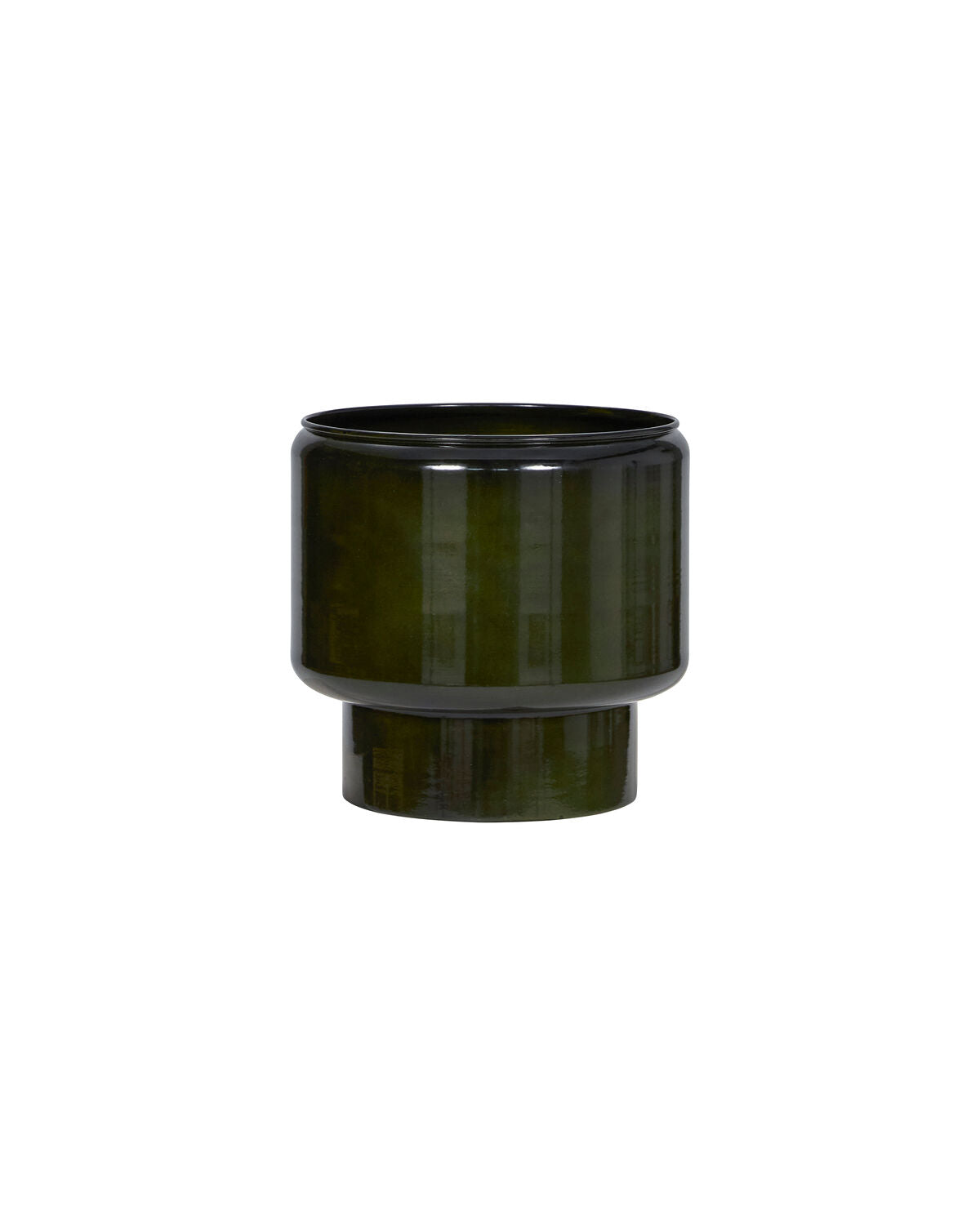 Blumentopf, HDPile, Grün in Grün präsentiert im Onlineshop von KAQTU Design AG. Pflanzentopf Outdoor ist von House Doctor