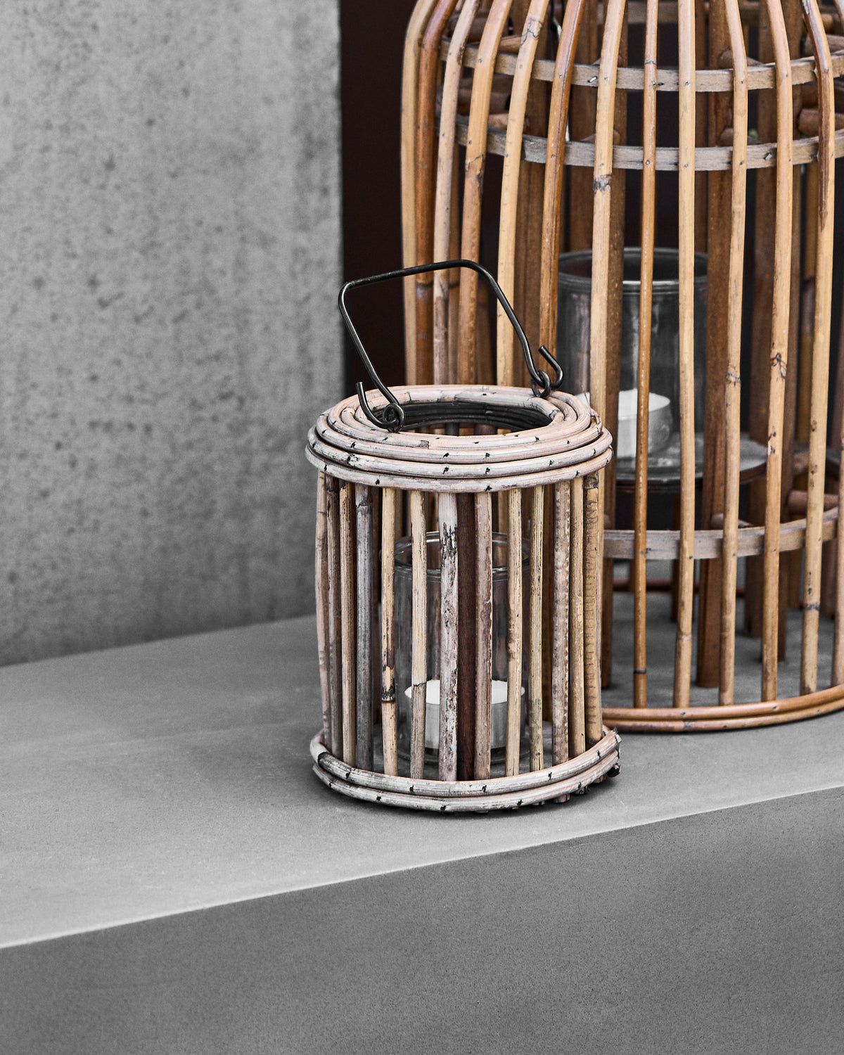 Laterne, Ova in Natur präsentiert im Onlineshop von KAQTU Design AG. Laterne ist von House Doctor