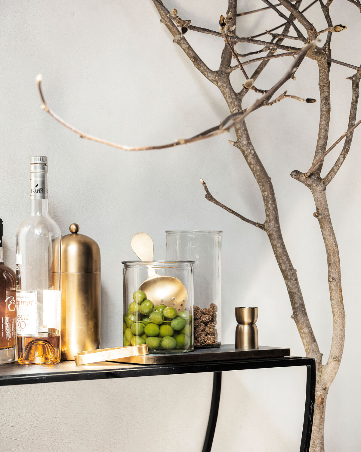 Messlöffel, Alir in Messing-finish präsentiert im Onlineshop von KAQTU Design AG. Küchengerät ist von House Doctor