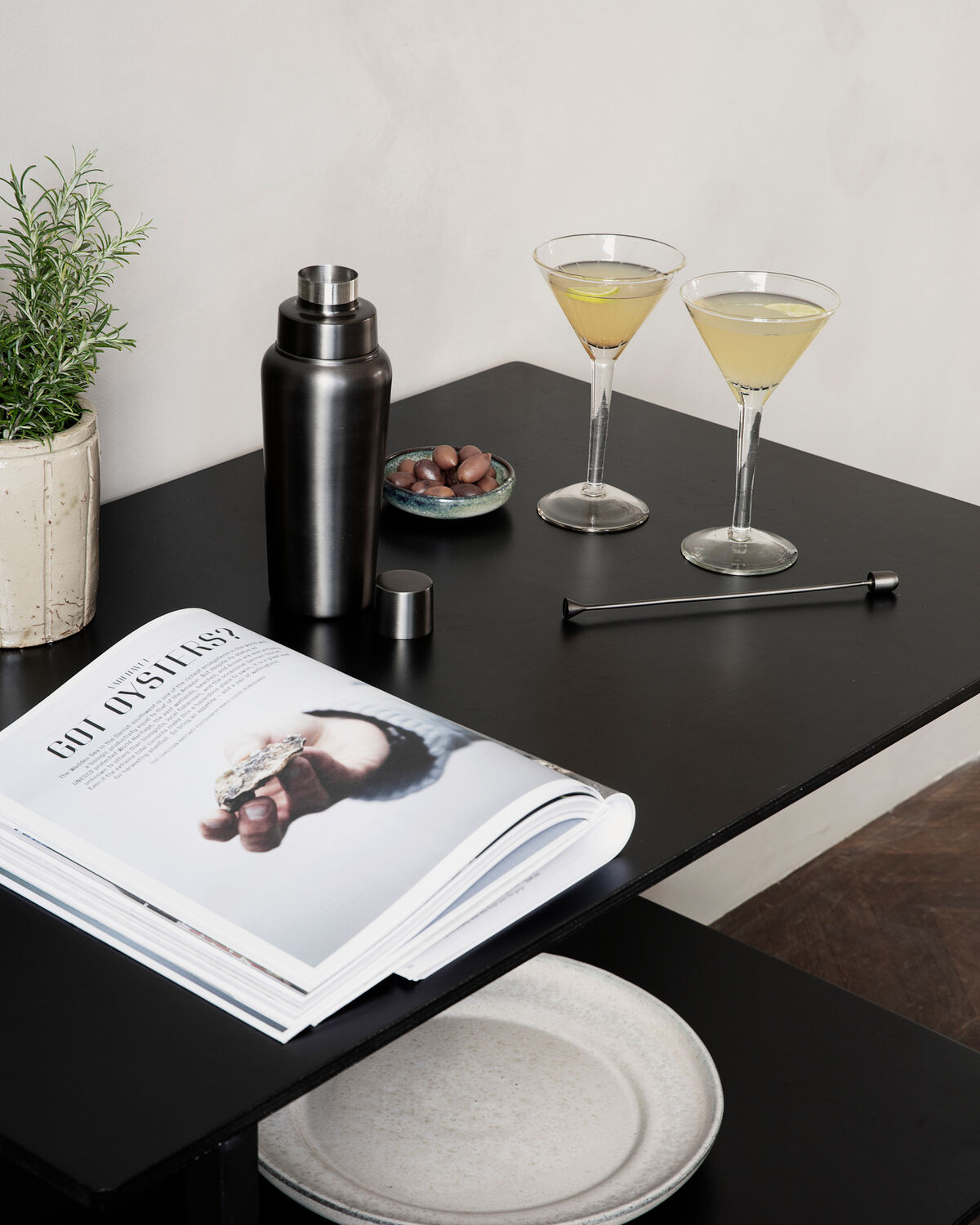 Shaker, Grunge in Gunmetal-Grau präsentiert im Onlineshop von KAQTU Design AG. Barzubehör ist von House Doctor