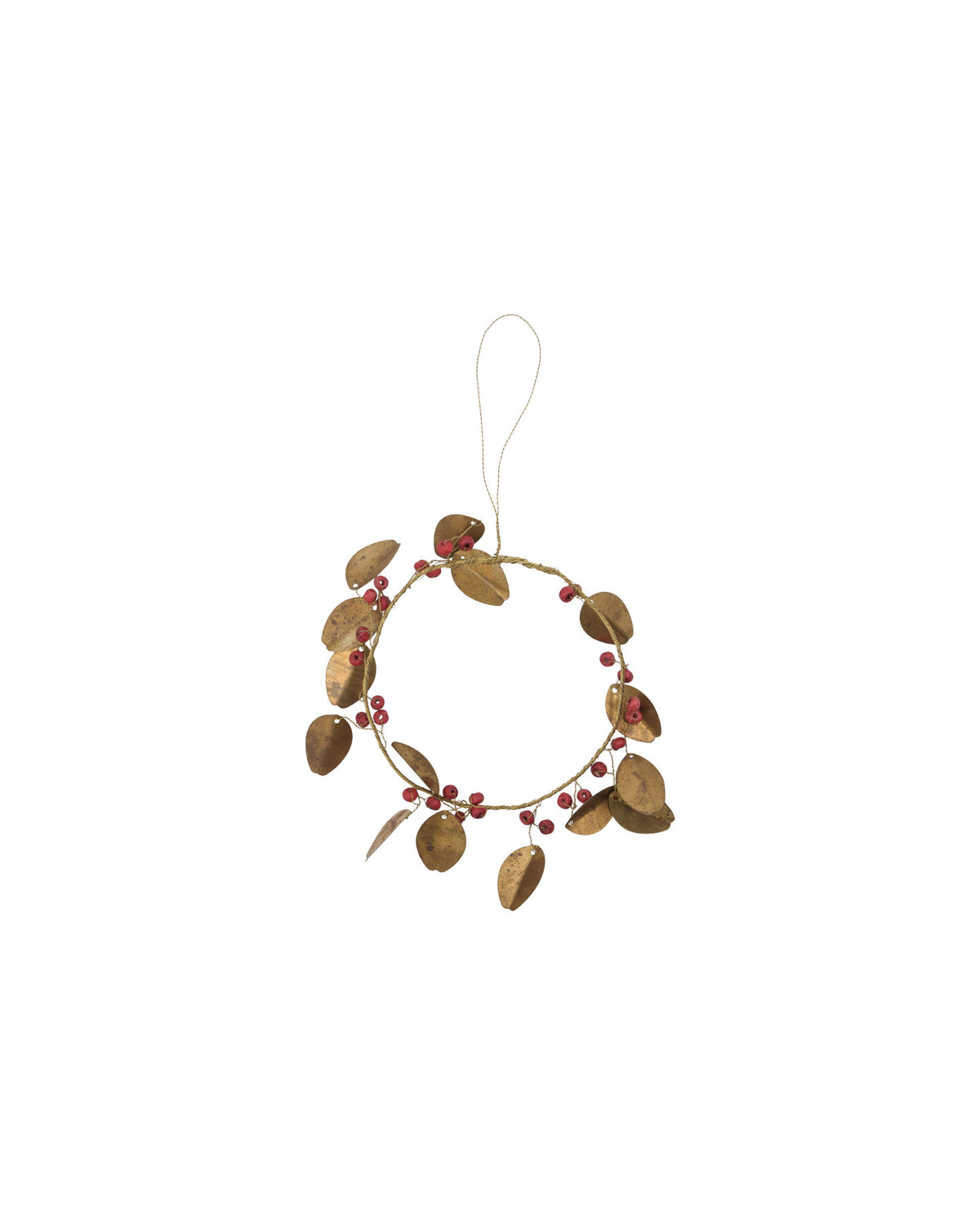 Kranz, HDAuric, Gold in Gold präsentiert im Onlineshop von KAQTU Design AG. Weihnachtskränze ist von House Doctor