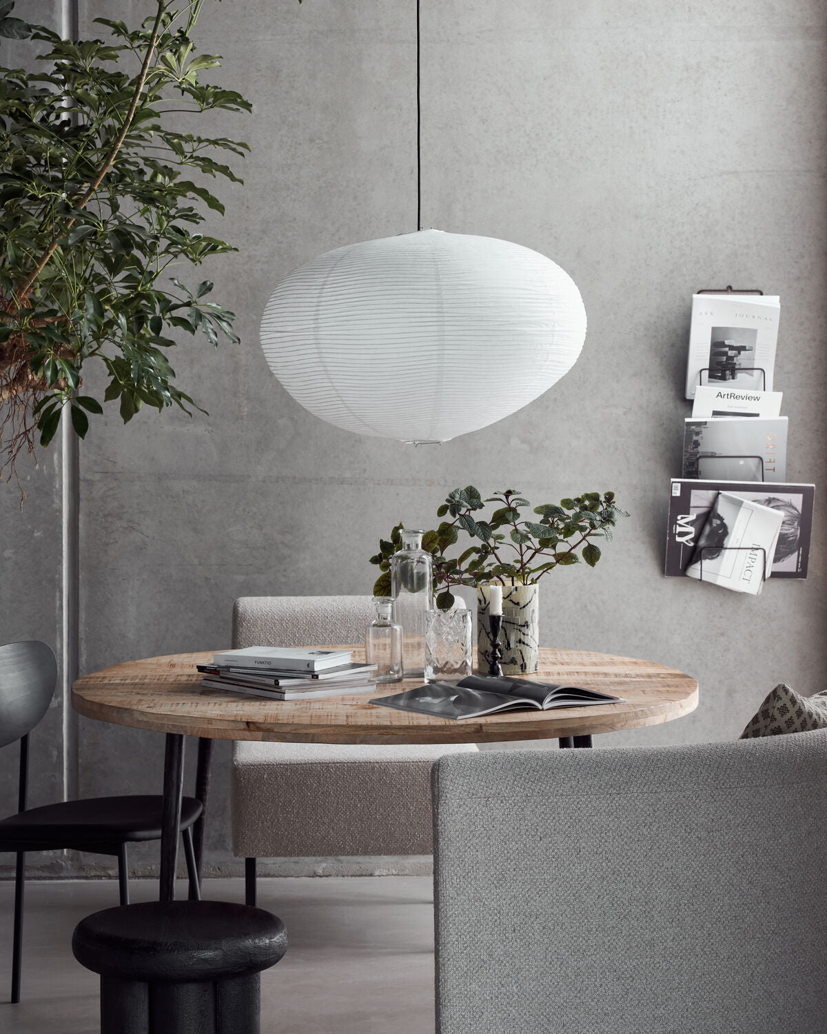 Lampenschirm, HDRica, Weiß in Weiß präsentiert im Onlineshop von KAQTU Design AG. Lampenschirm ist von House Doctor