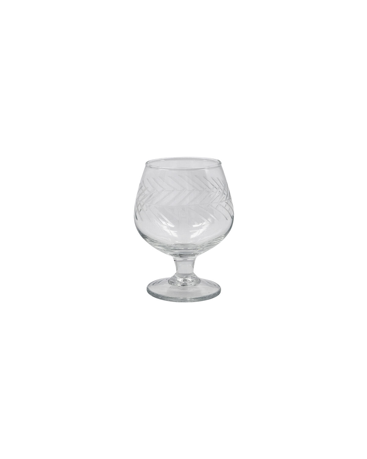 Cognacglas, Crys in Klar präsentiert im Onlineshop von KAQTU Design AG. Glas ist von House Doctor