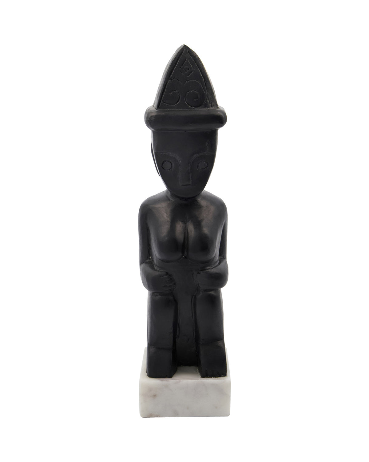 Kunstwerk, Two sitting in Schwarz präsentiert im Onlineshop von KAQTU Design AG. Kunstgegenstände ist von House Doctor