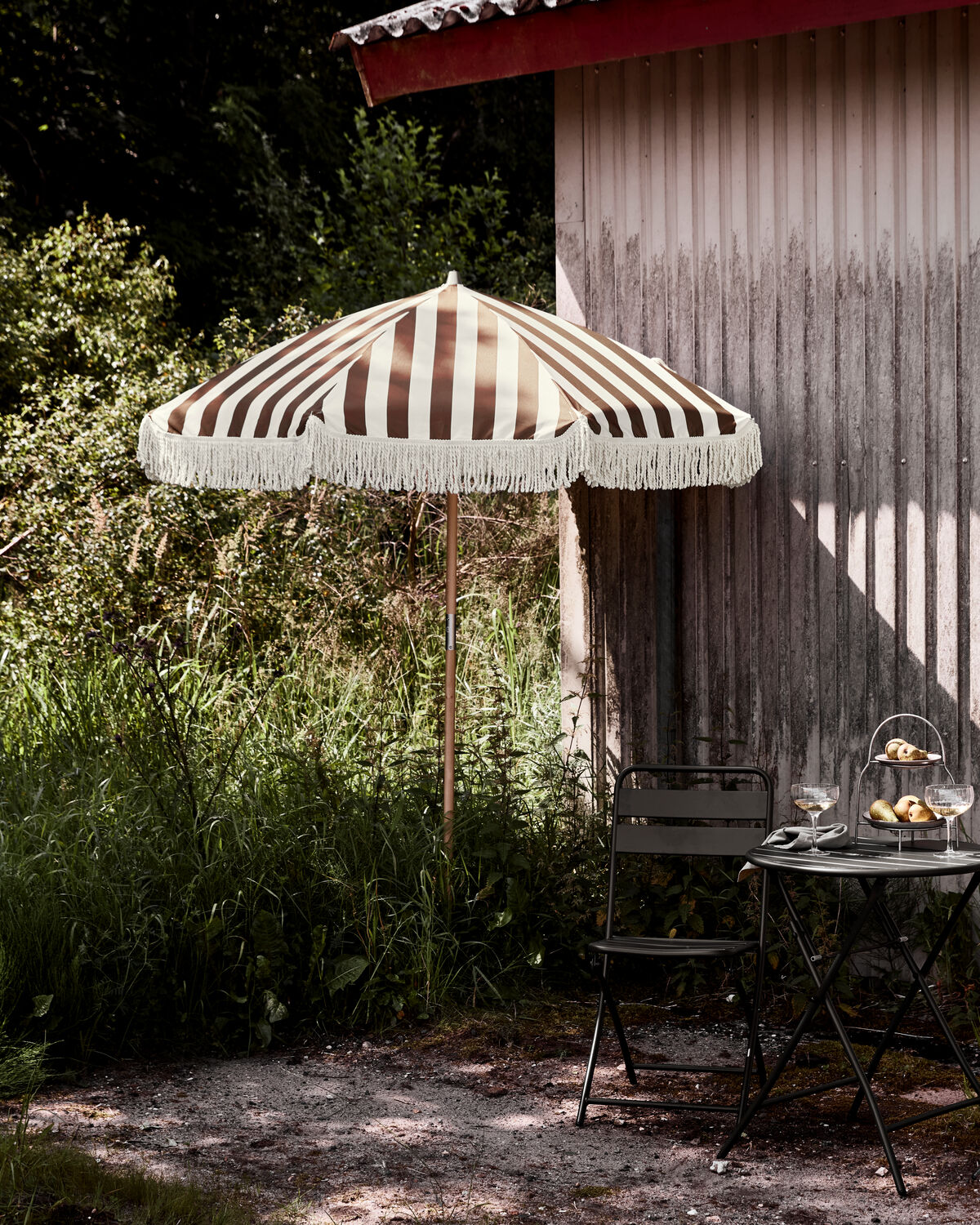 Sonnenschirm, HDShade, Goldbraun in Goldbraun präsentiert im Onlineshop von KAQTU Design AG. Sonnenschirm ist von House Doctor
