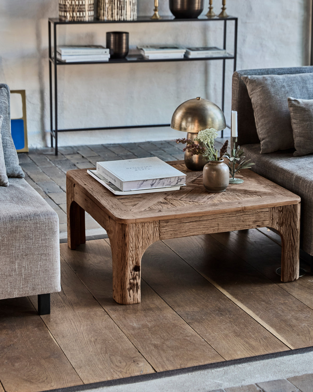 Couchtisch, HDCoff, Natur in Natur präsentiert im Onlineshop von KAQTU Design AG. Beistelltisch ist von House Doctor