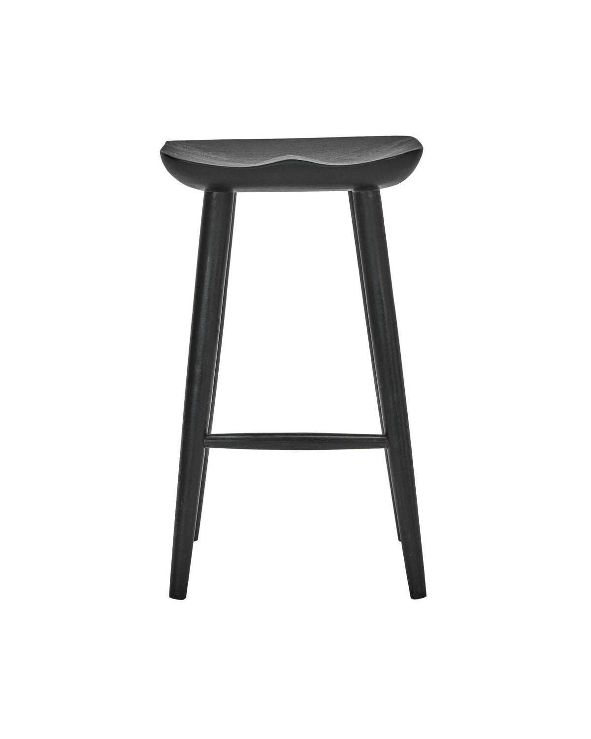 Hocker, HDBar, Schwarz in Schwarz präsentiert im Onlineshop von KAQTU Design AG. Barhocker ist von House Doctor