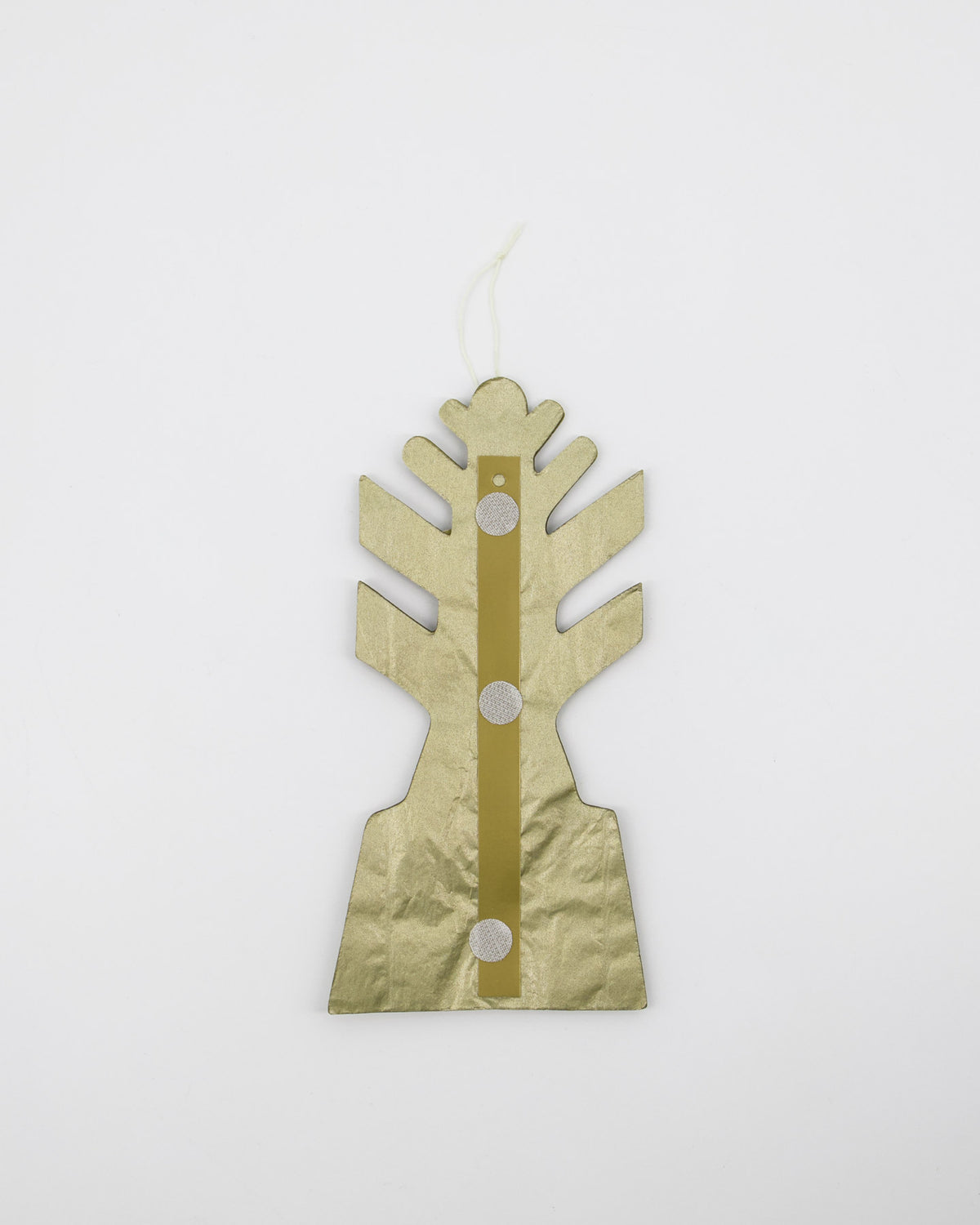 Papierfächer, HDFold, Gold in Gold präsentiert im Onlineshop von KAQTU Design AG. Weihnachtszubehör ist von House Doctor