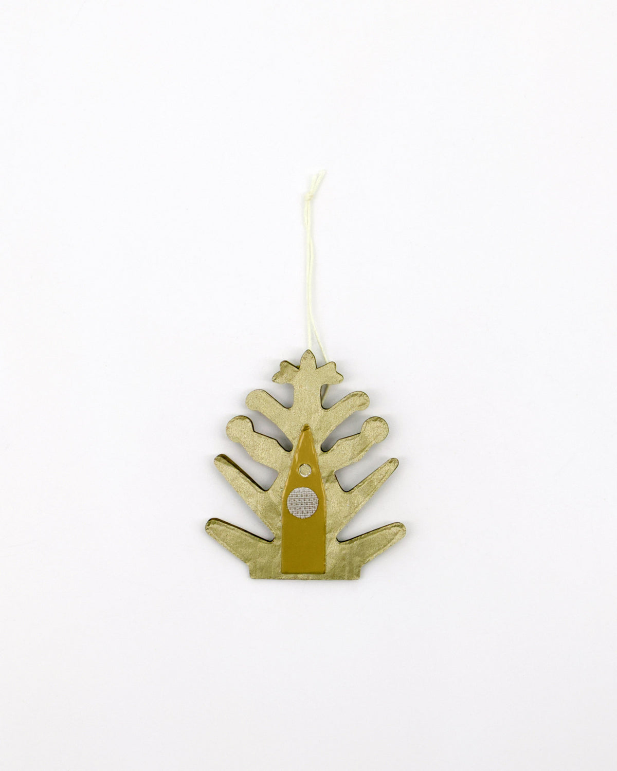 Papierfächer, HDFold, Gold in Gold präsentiert im Onlineshop von KAQTU Design AG. Weihnachtszubehör ist von House Doctor